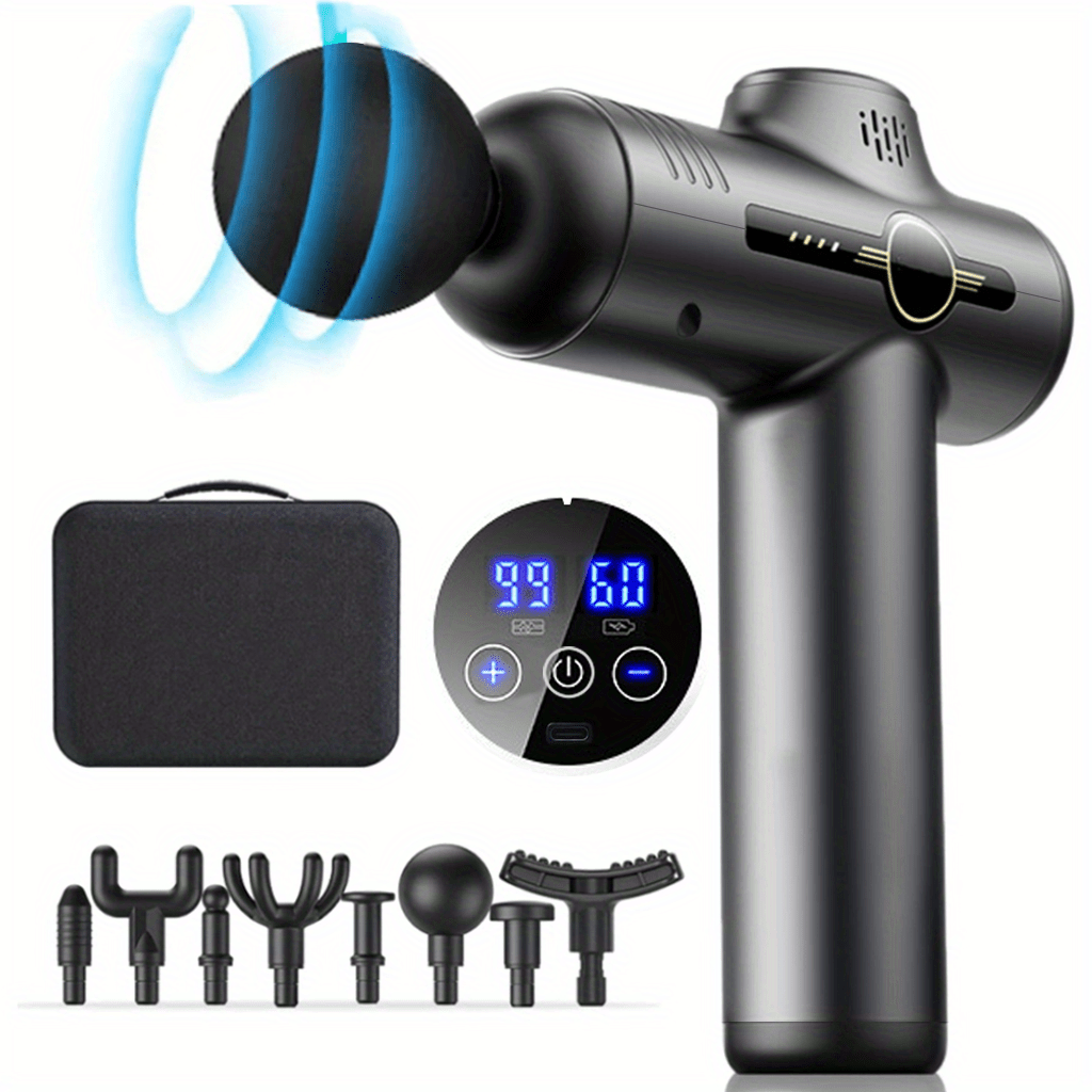 deep tissue massage gun for muscle recovery and full body relaxation