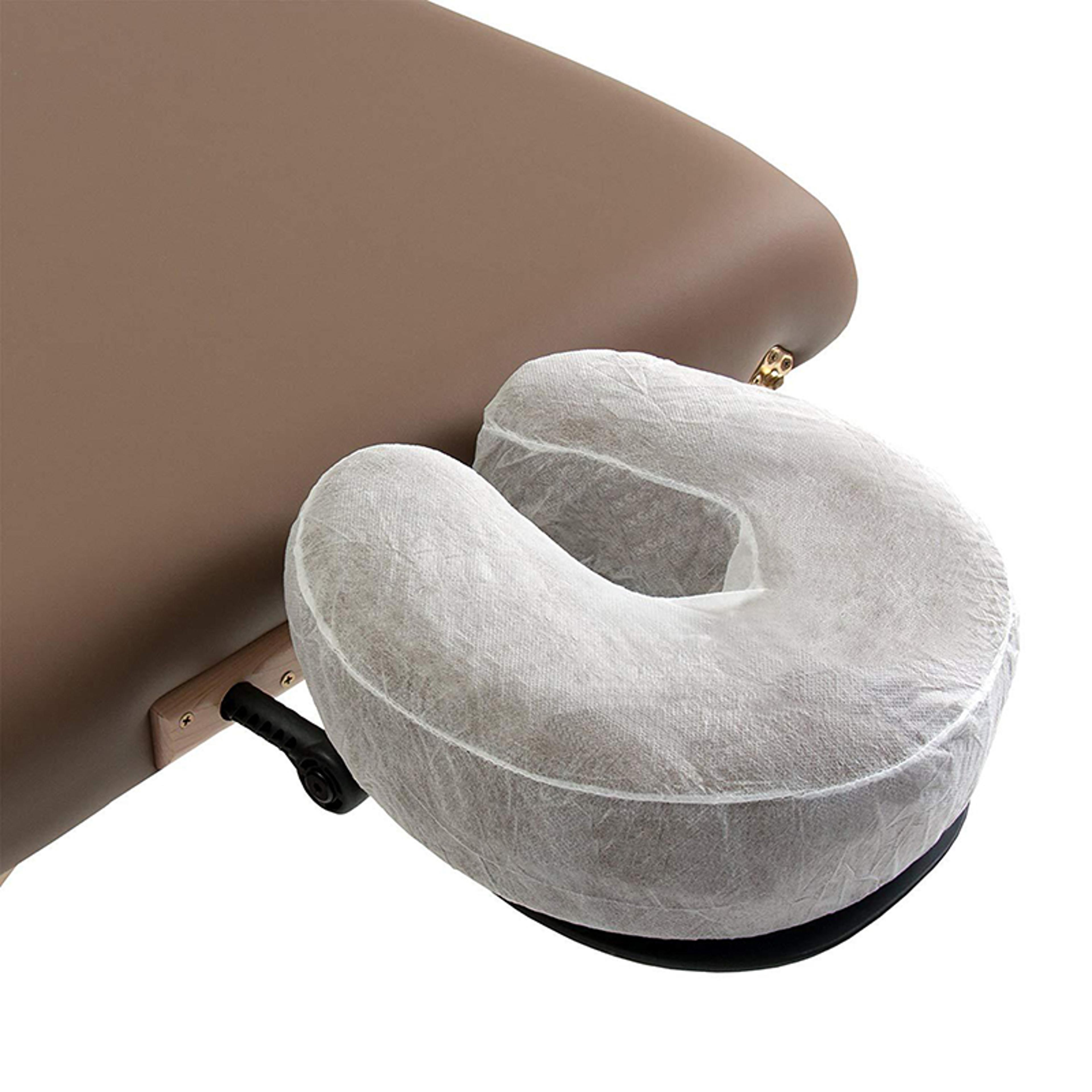 disposable massage face cradle covers elastic non woven headrest covers