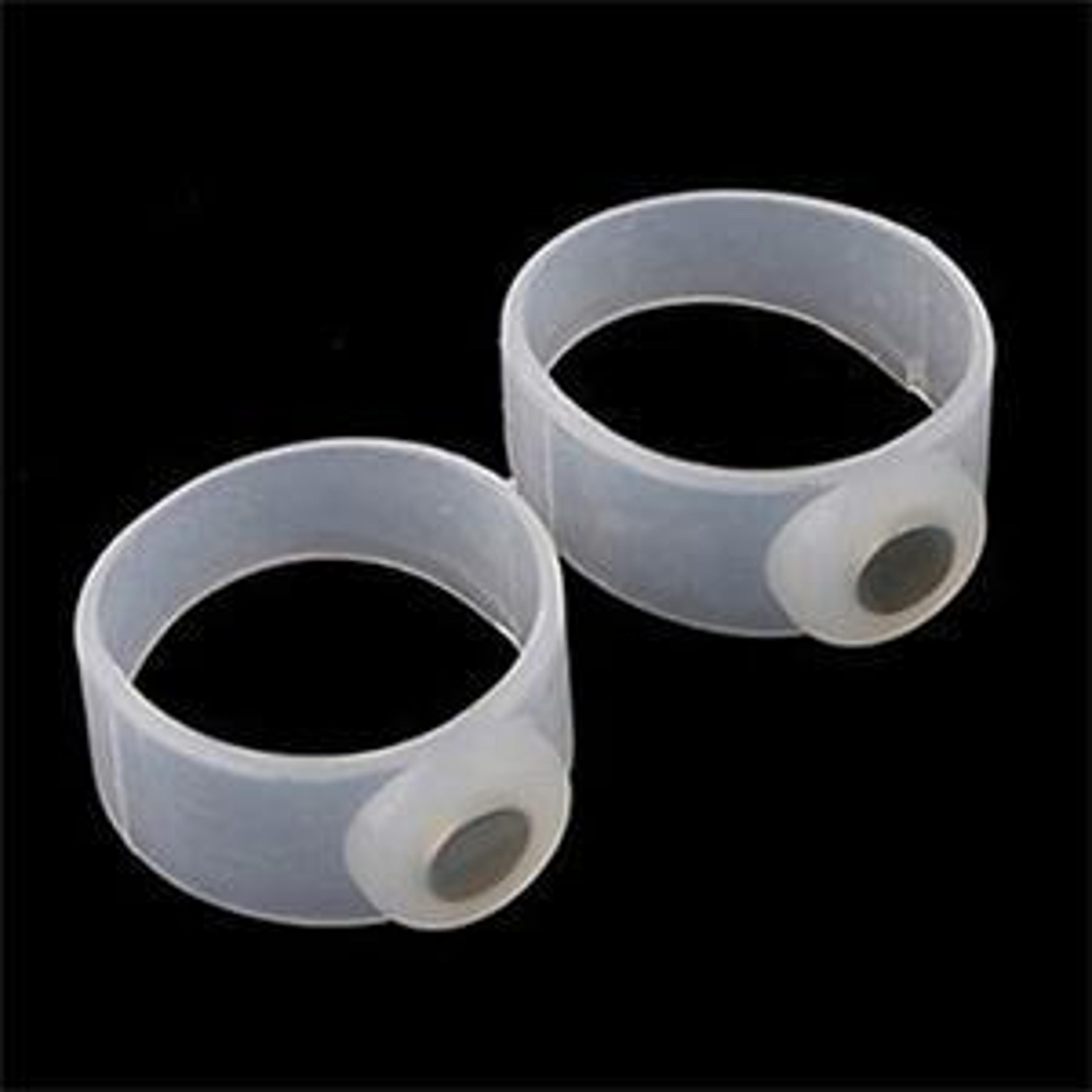 magnetic silicone toe rings soft foot massage rings for everyday foot care