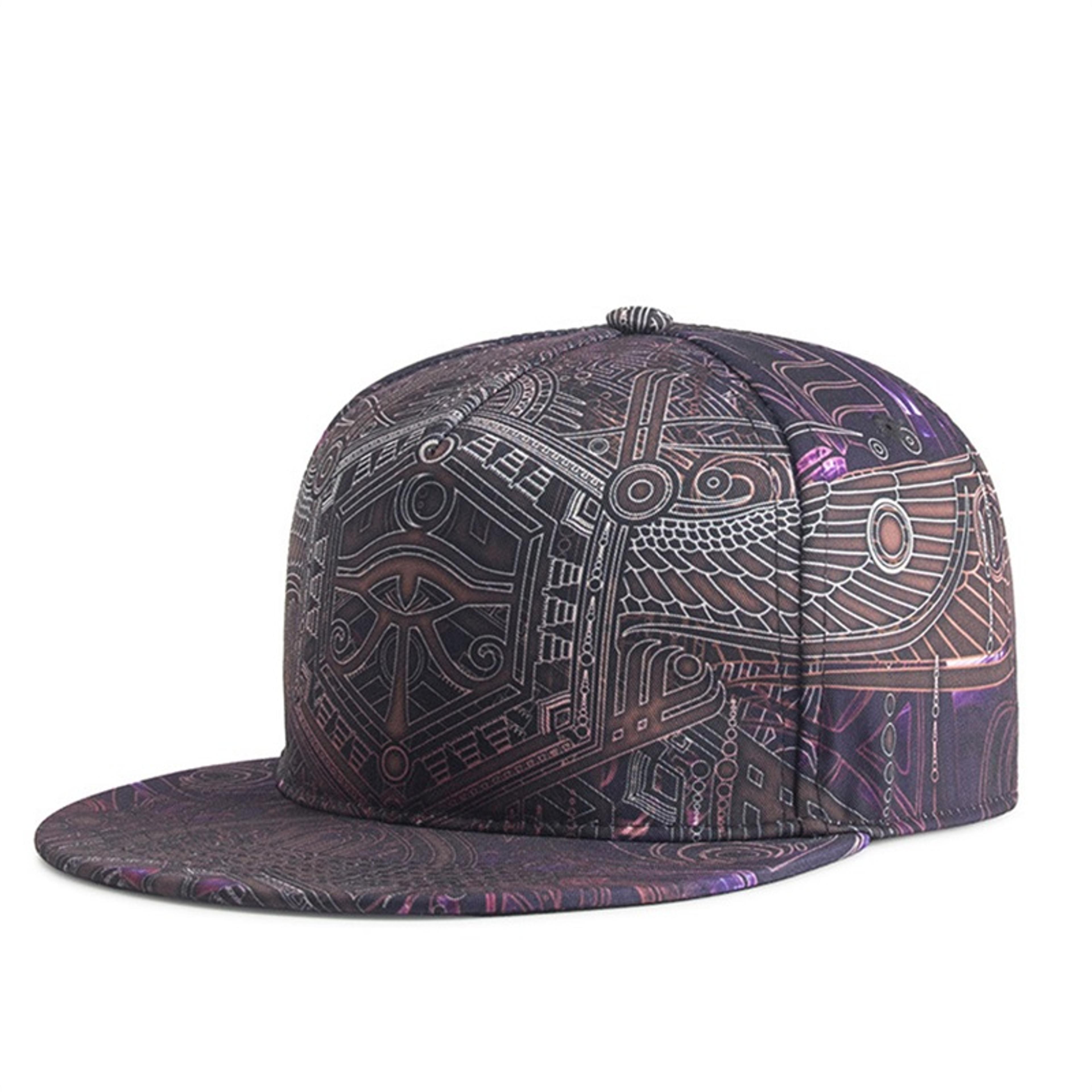 unisex adjustable snapback baseball cap with flat brim for hip hop streetwear
