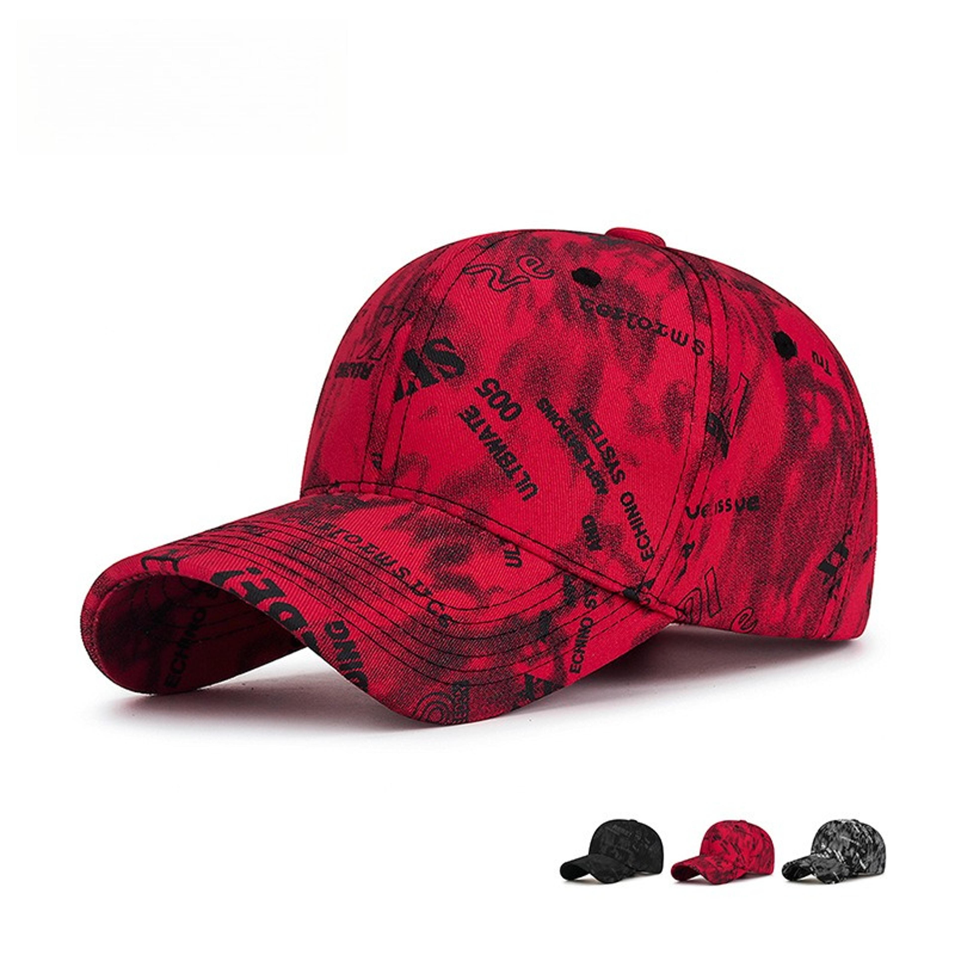 unisex cotton print baseball cap adjustable outdoor sun hat for hiking beach and everyday wear