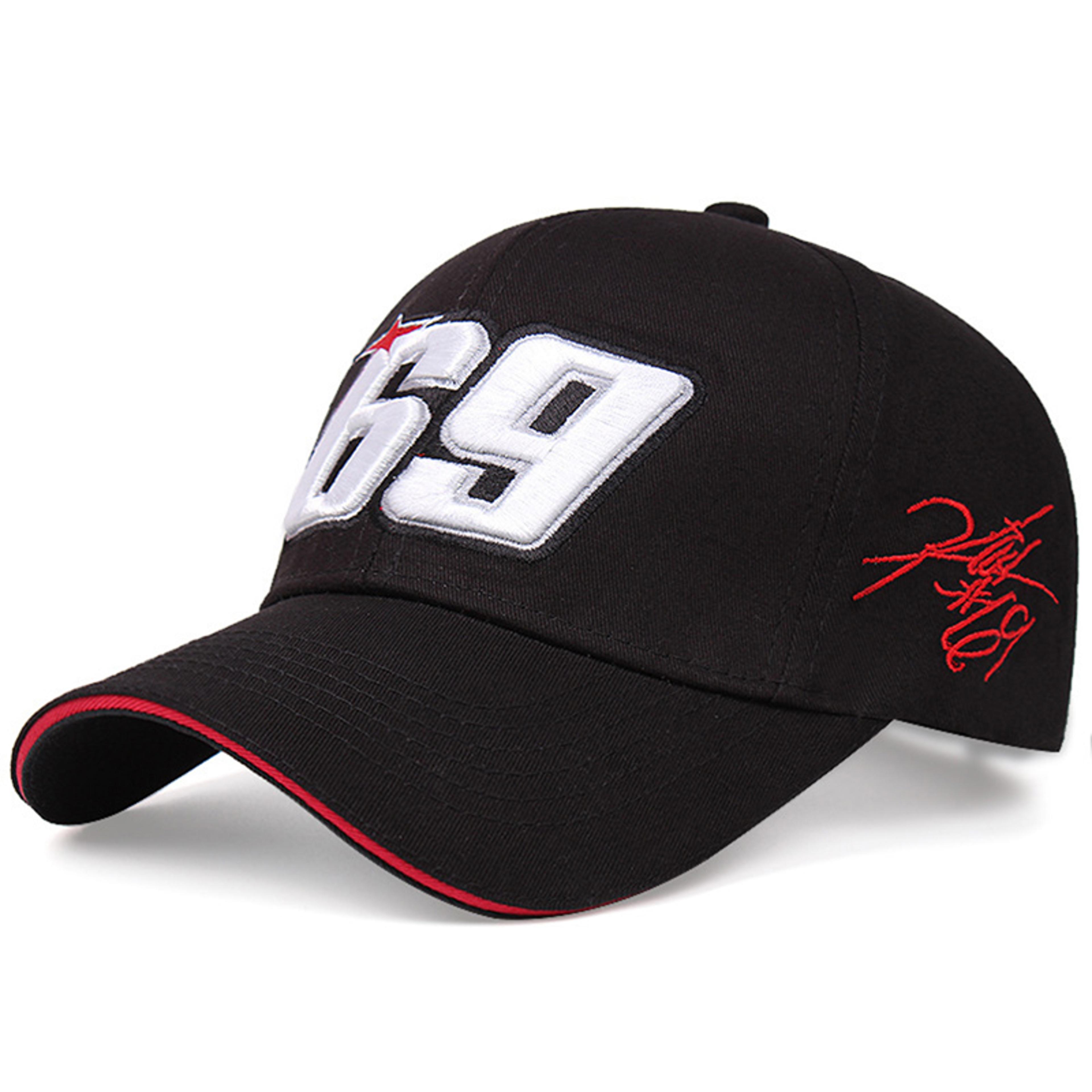 racing snapback hat adjustable unisex baseball cap for motorcycle fans
