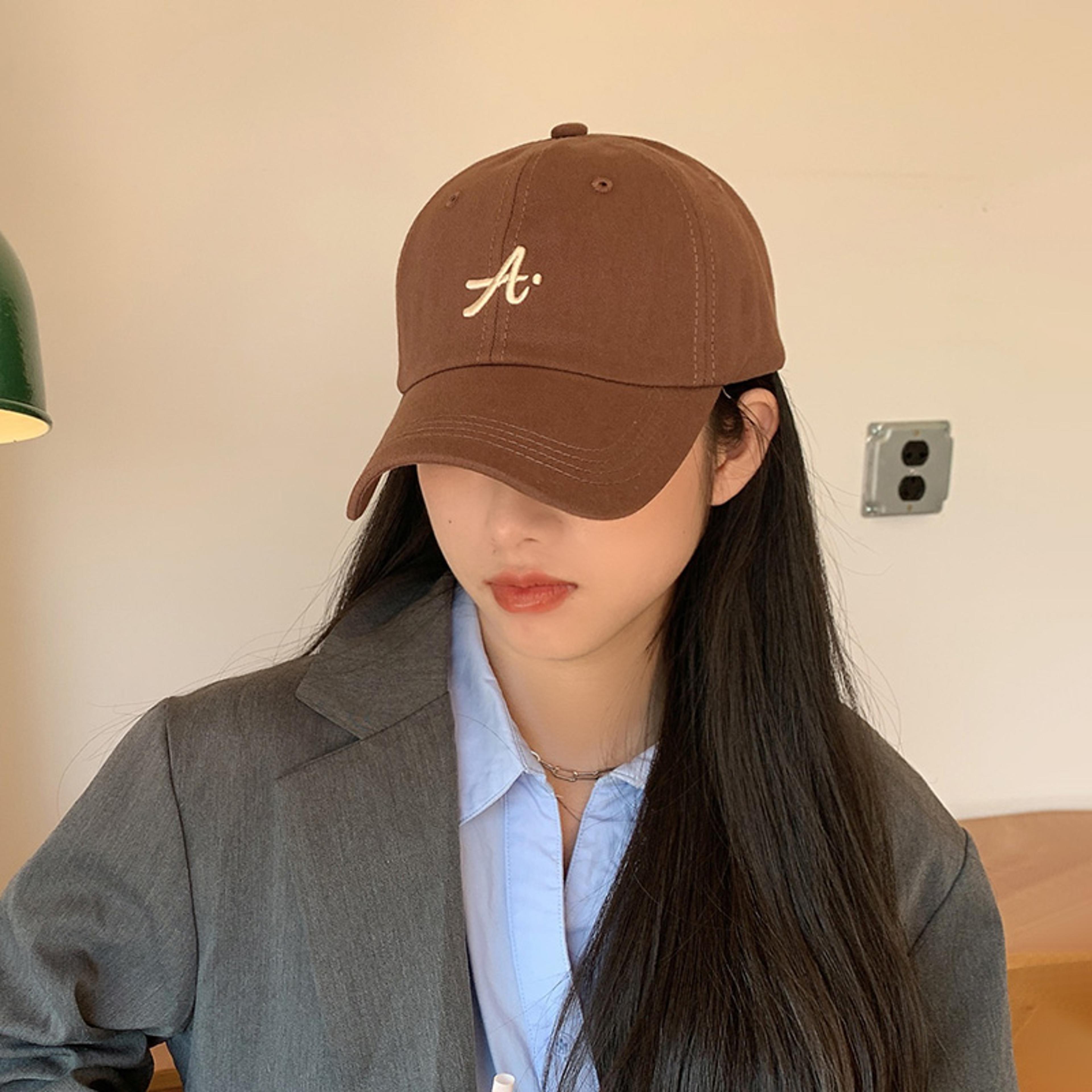 retro street embroidered baseball cap adjustable unisex duckbill hat for large head sizes
