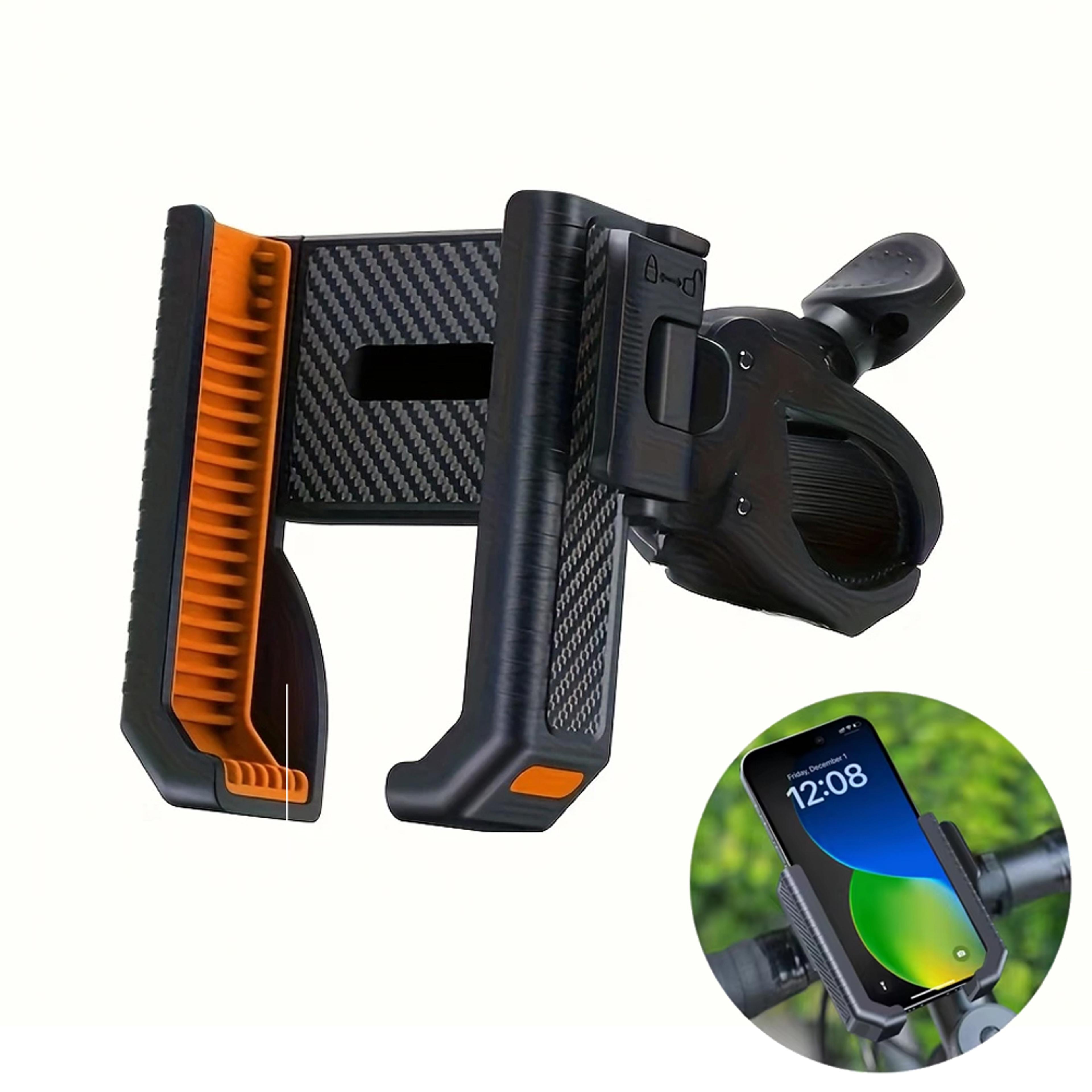 universal shockproof bike phone holder motorcycle handlebar phone mount