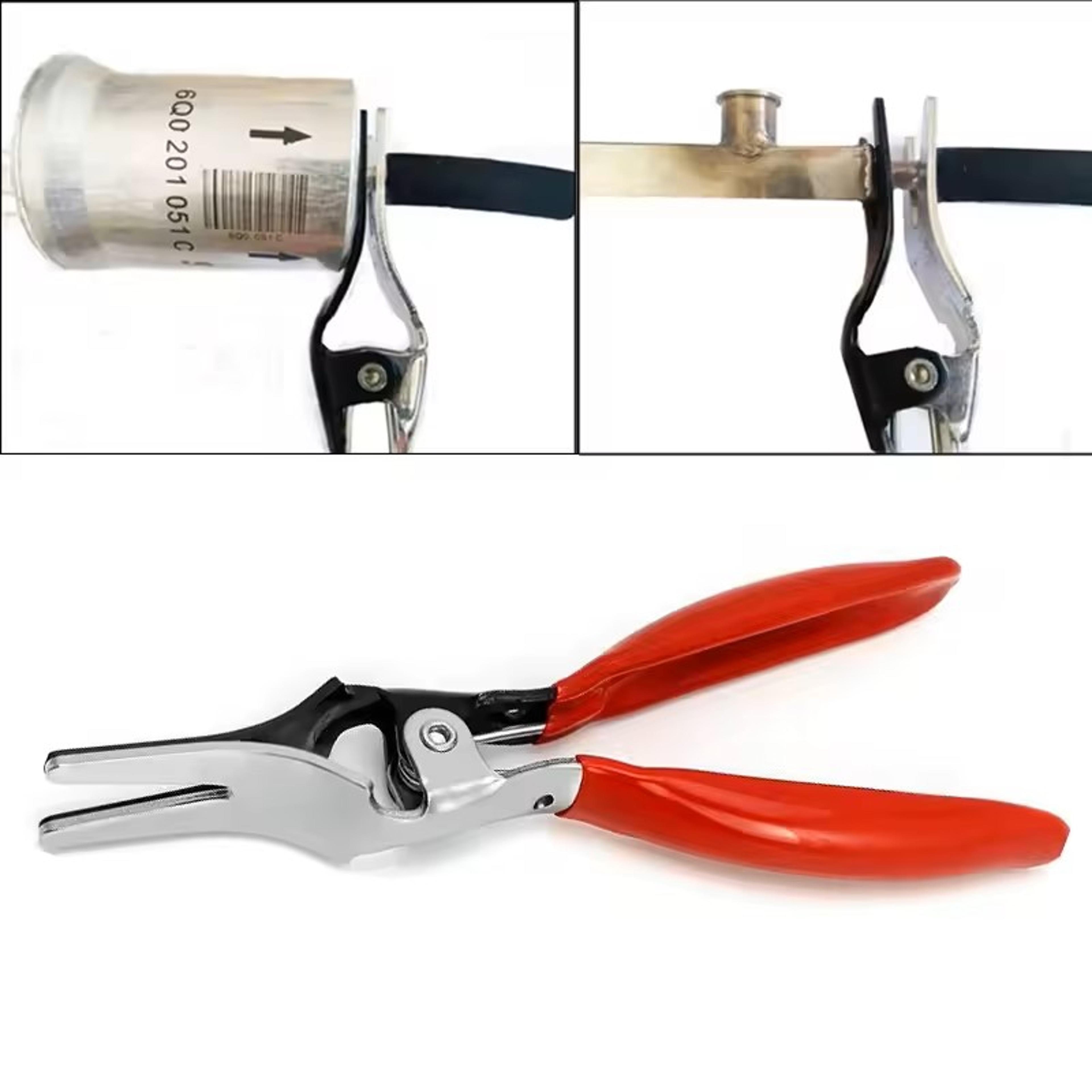 angled hose removal pliers automotive fuel line and vacuum hose separator tool