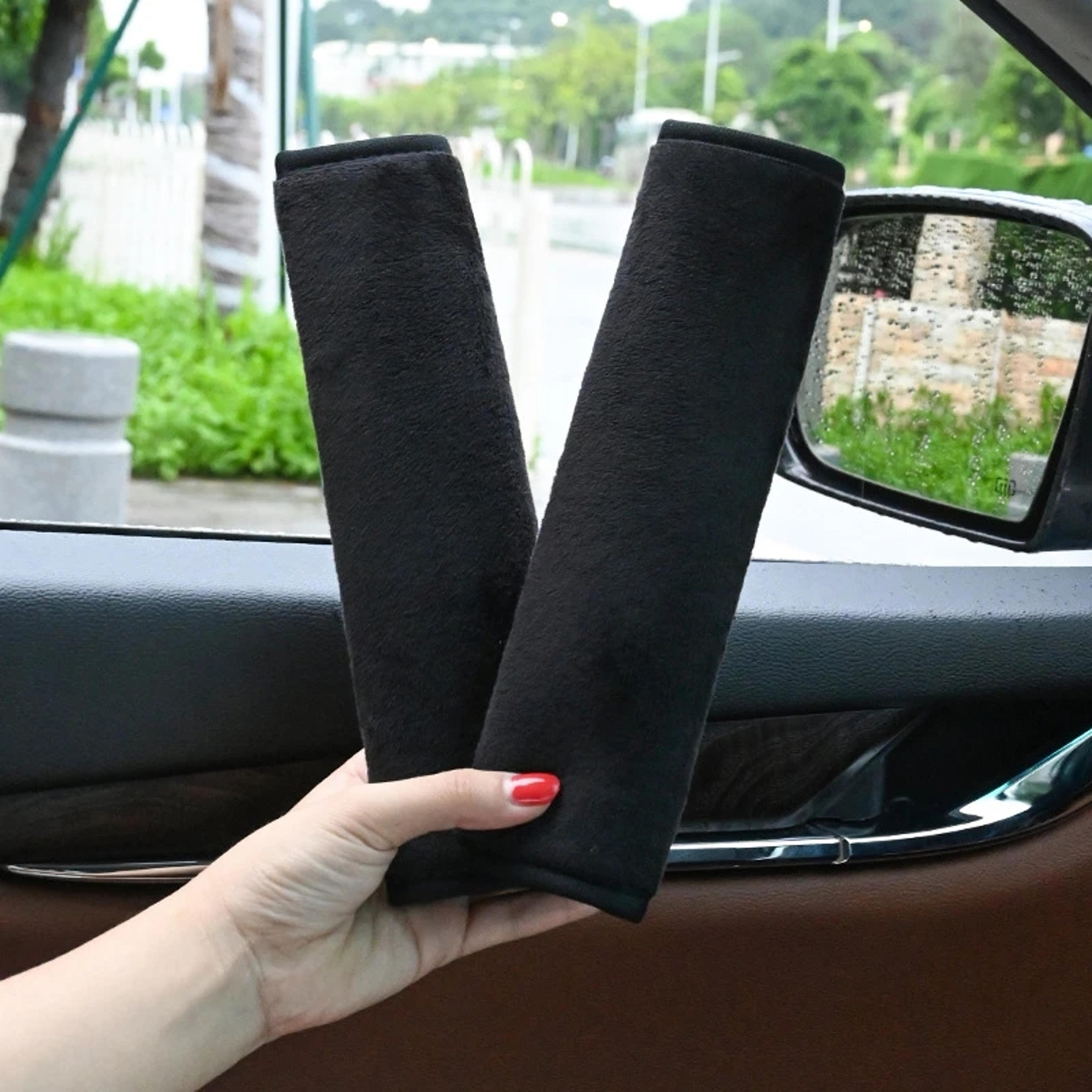 comfort fit seat belt covers soft car shoulder pads for adults kids and daily travel