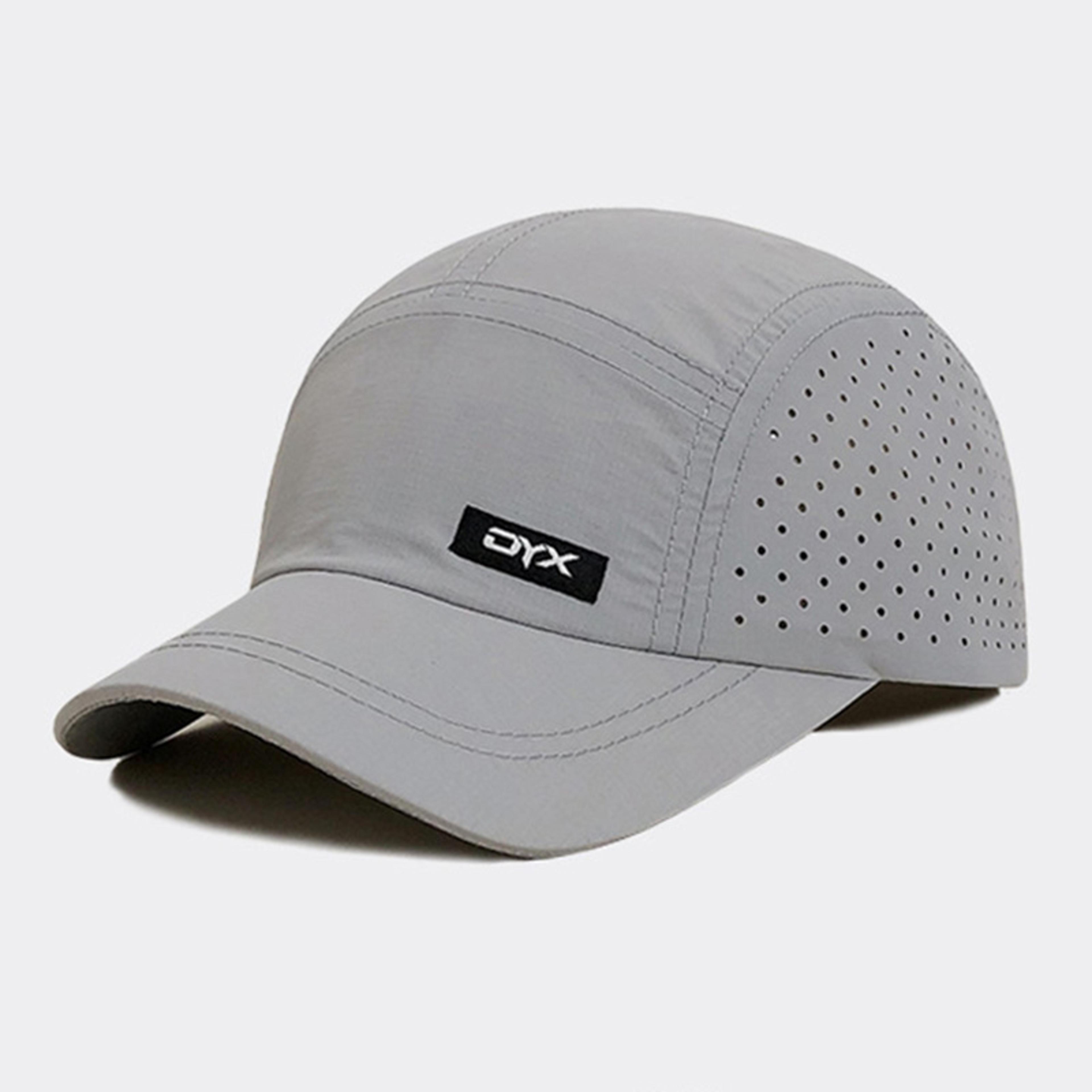 breathable quick dry short brim duckbill cap lightweight summer baseball hat
