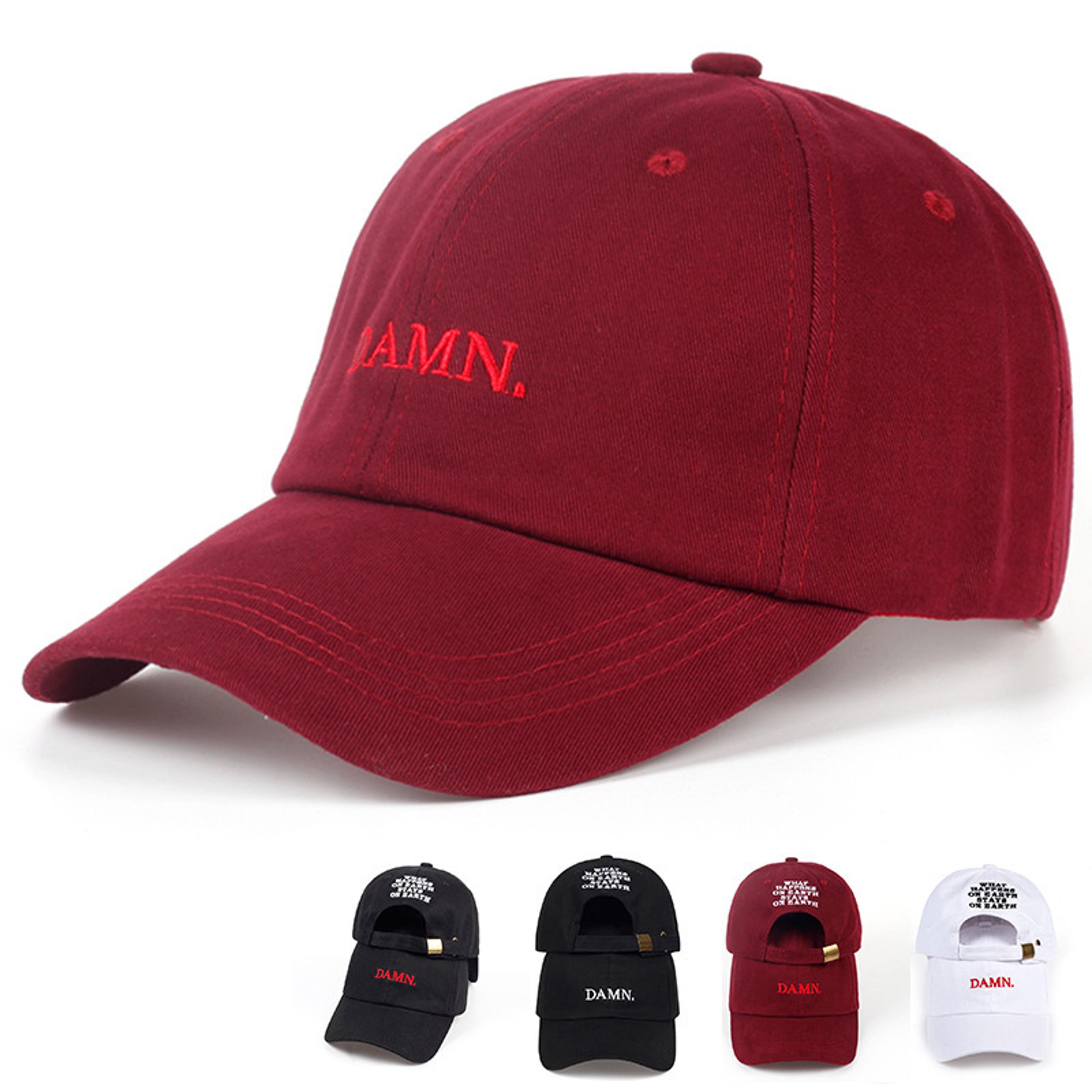 embroidered baseball cap unisex adjustable hip hop streetwear hat