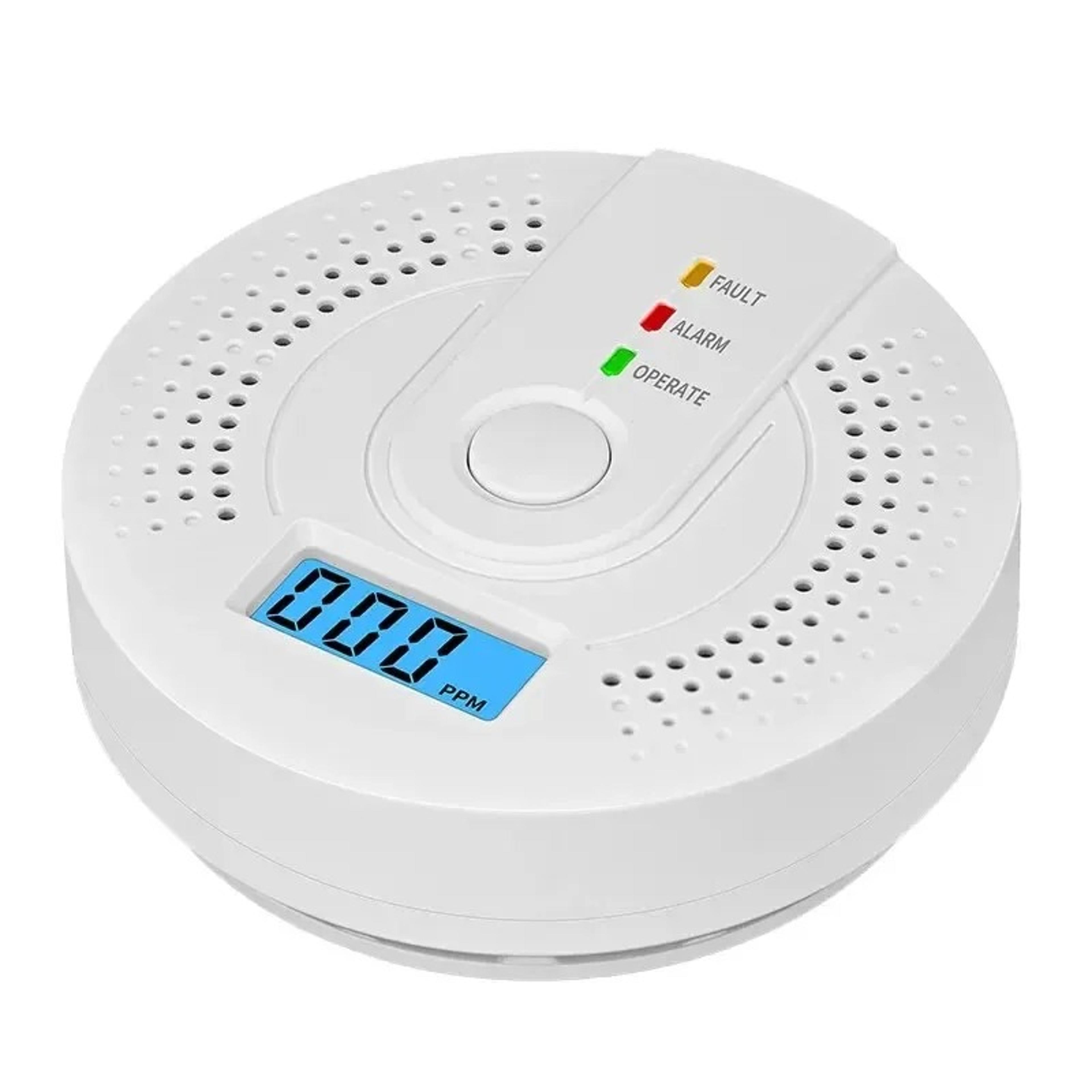 home carbon monoxide detector with lcd display and high sensitivity co alarm