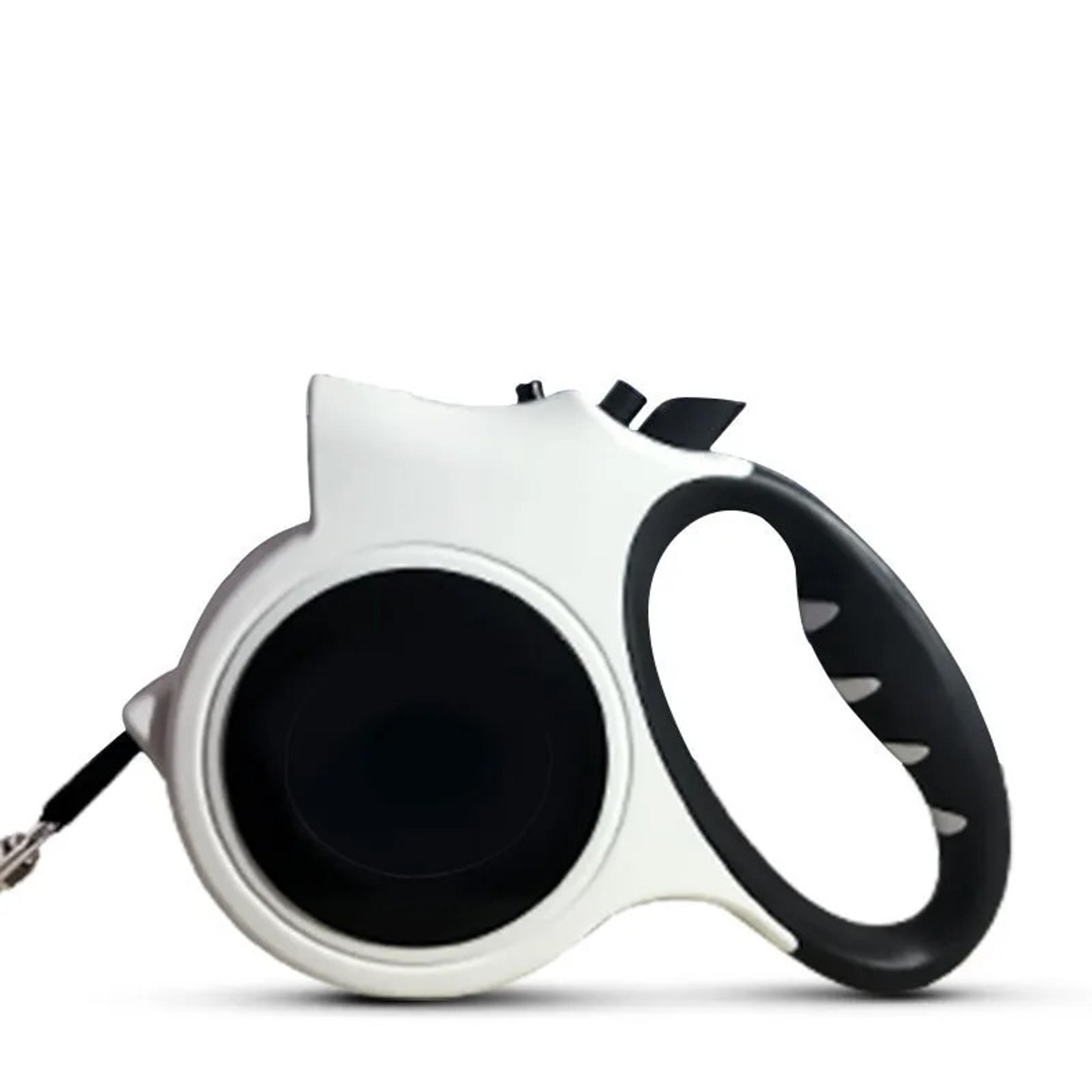 illuminated retractable dog leash with adjustable lead for safer night walks
