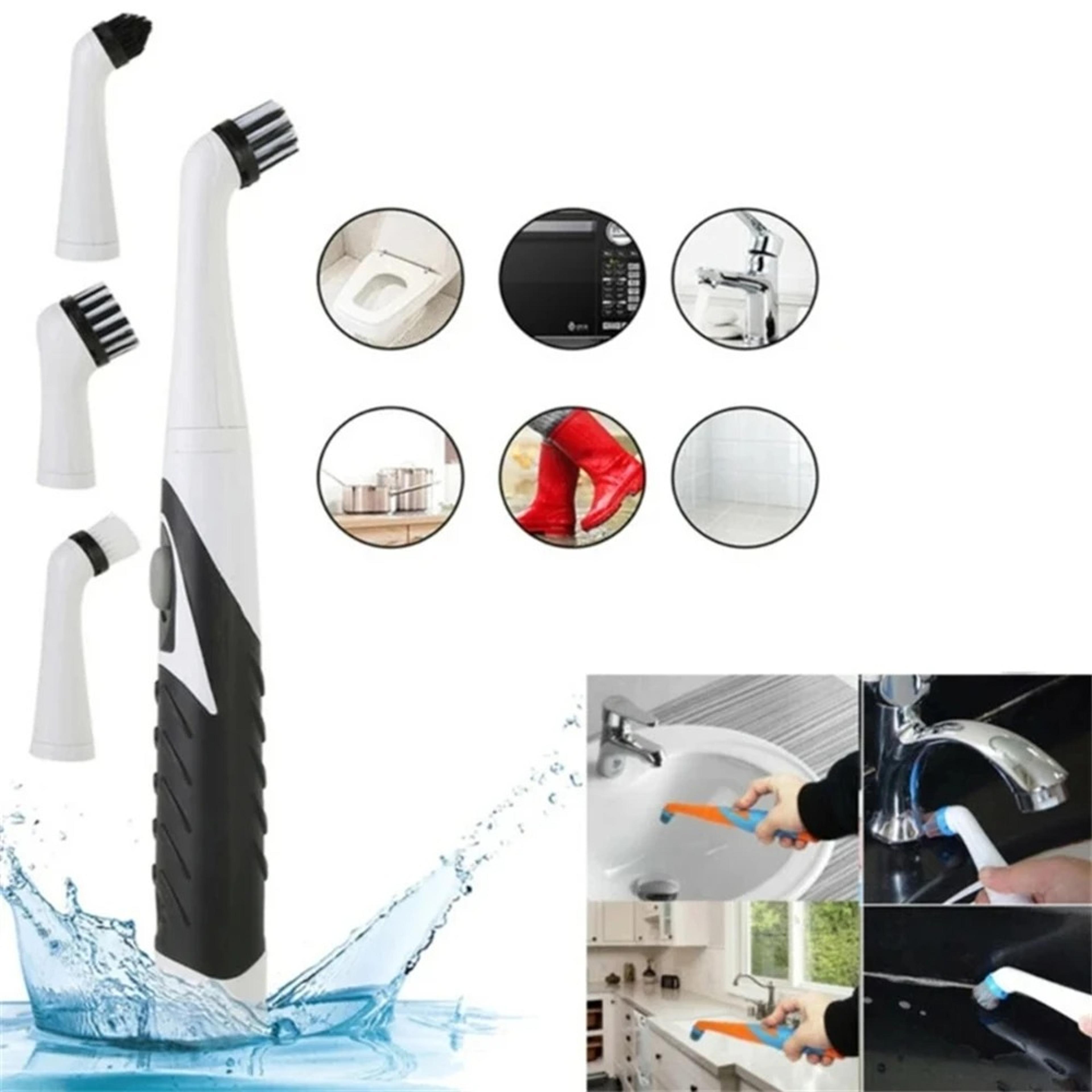 soft bristle gap cleaning brush set for kitchen bathroom tile grout and corners