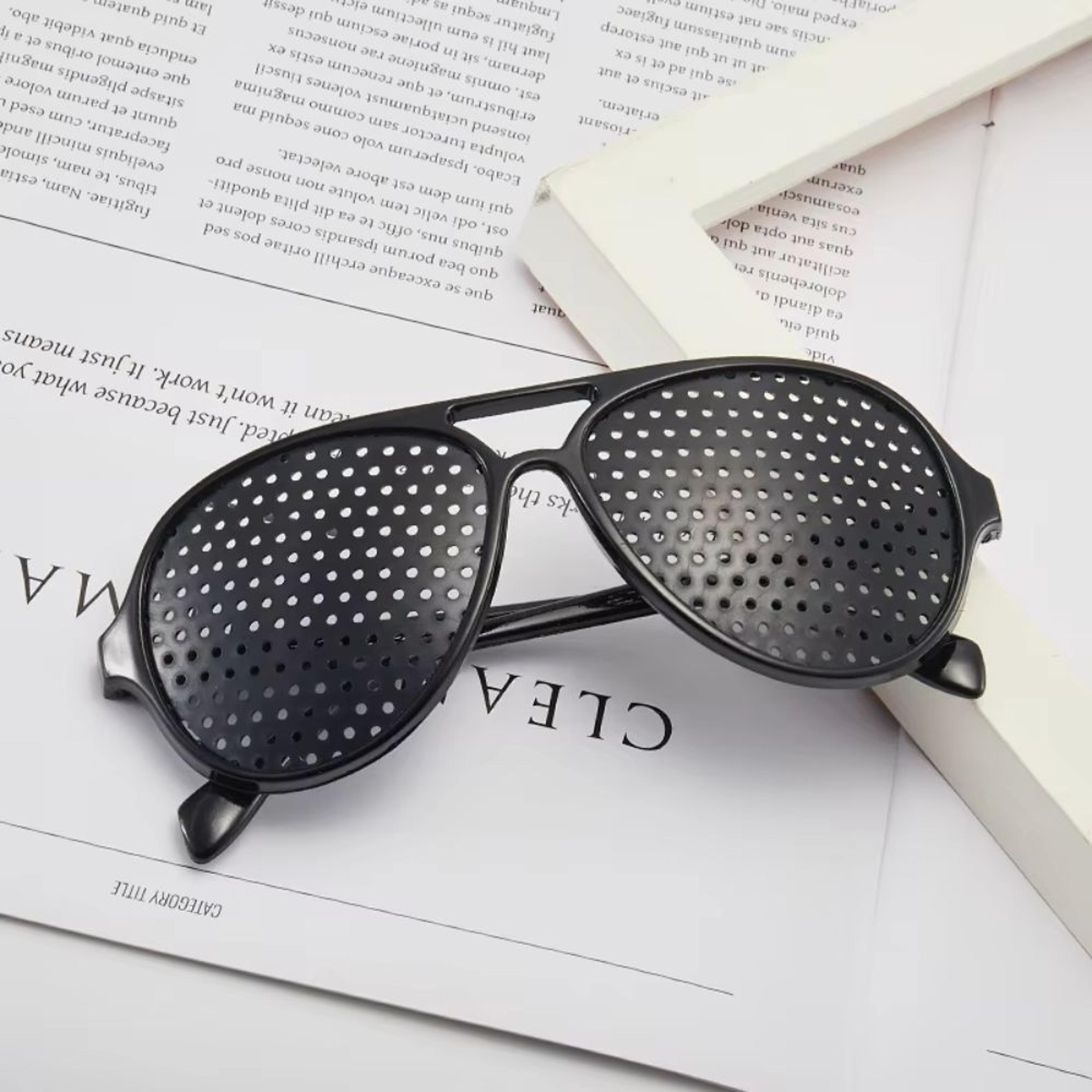 pinhole vision care exercise glasses for eye relaxation and focus training