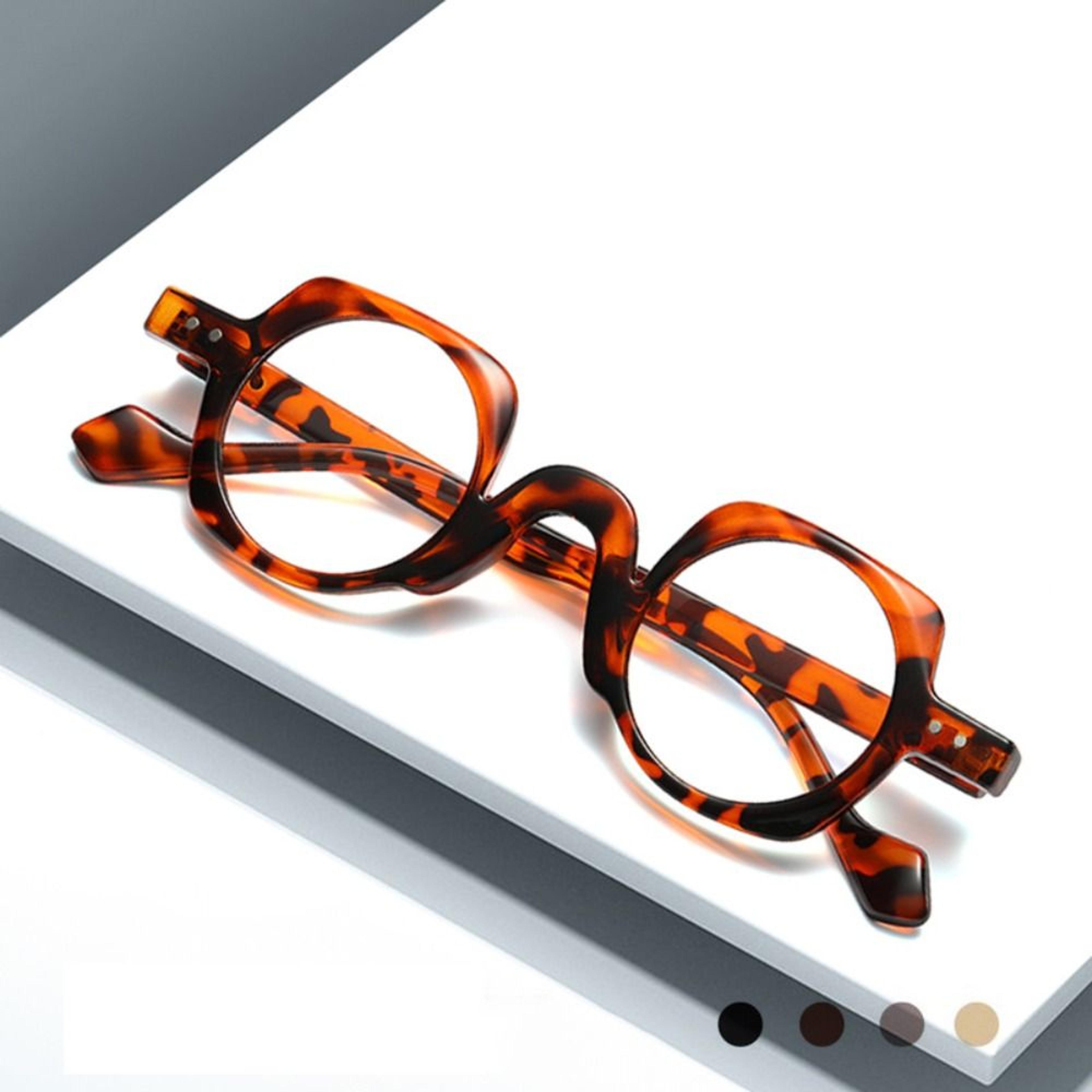 japanese style blue light blocking glasses vintage round square unisex eyewear