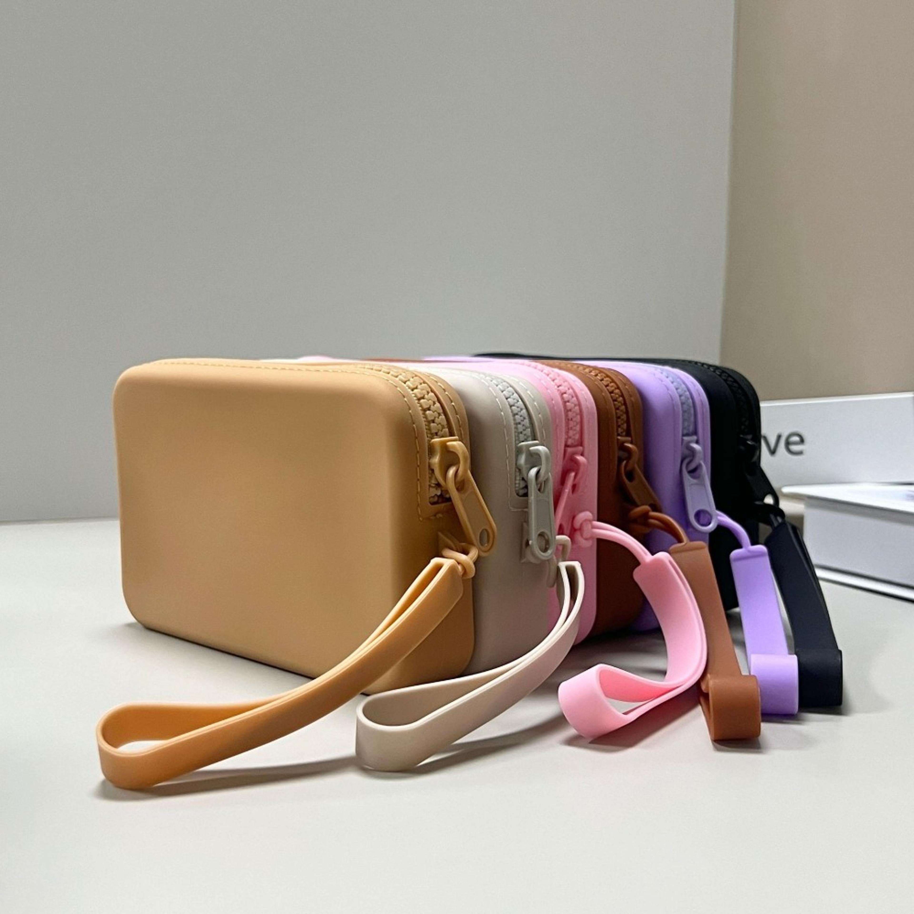 waterproof silicone coin purse compact multifunction wallet for men and women