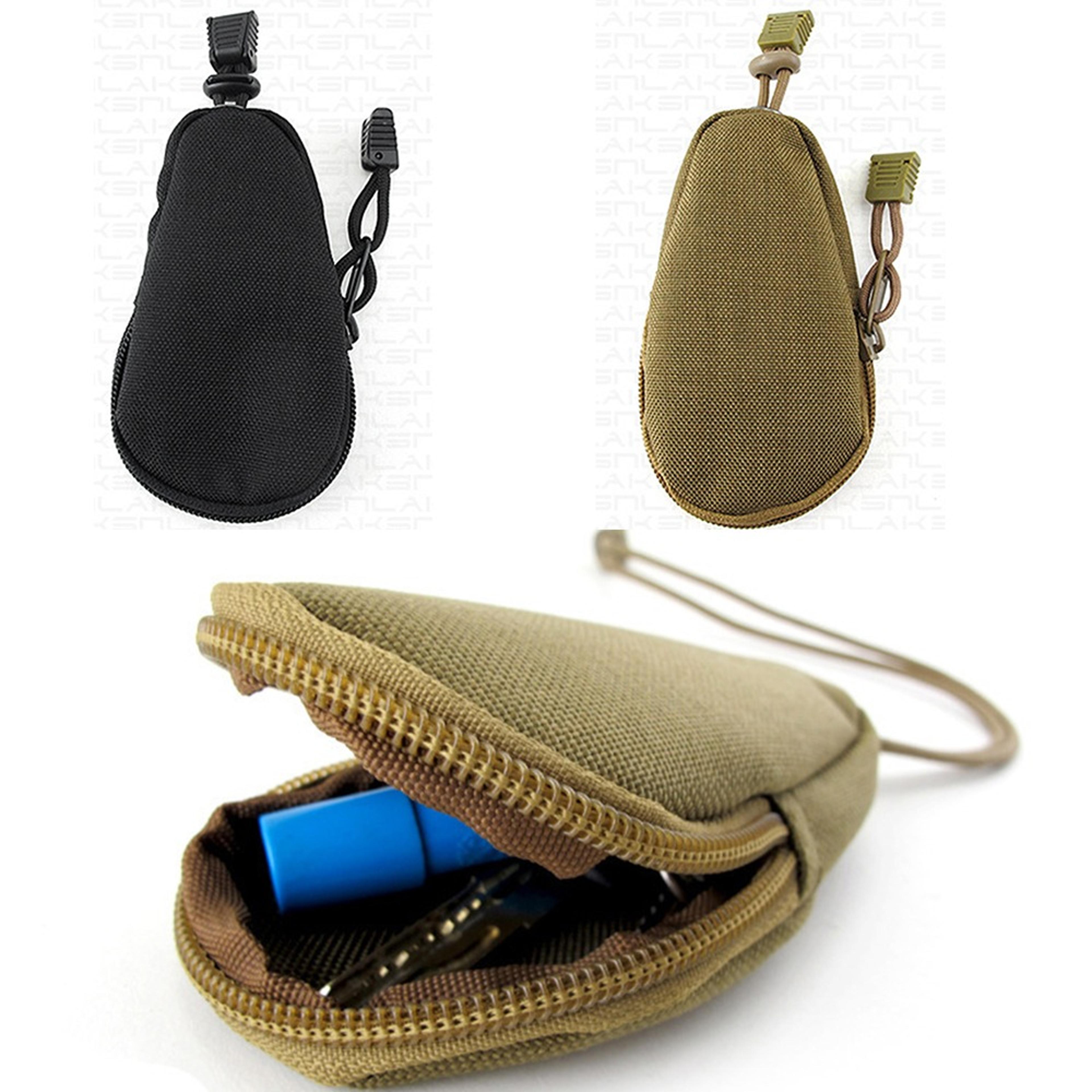 durable oxford cloth mini key holder coin purse portable key organizer