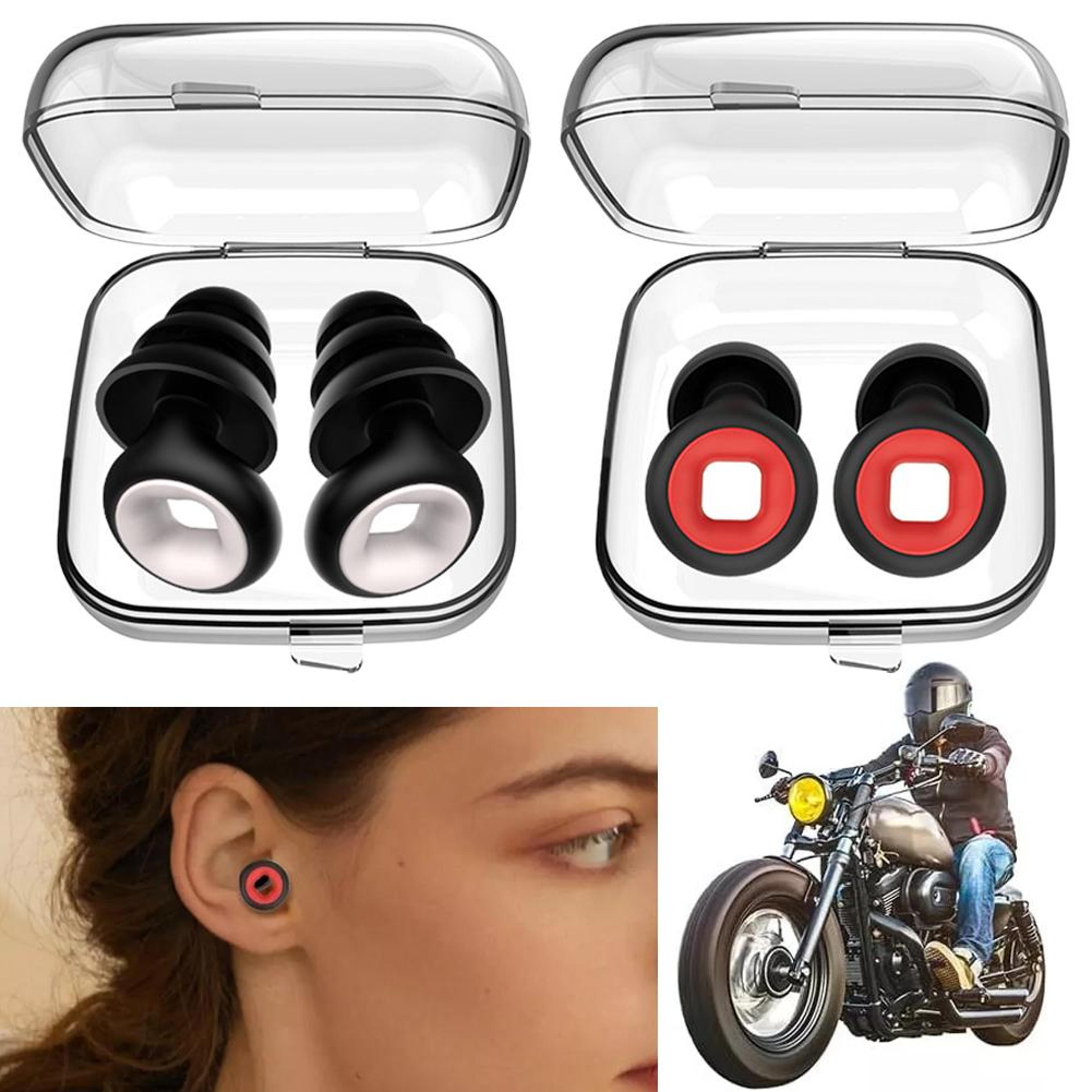 motorcycle noise reduction earplugs for riding sleeping and travel