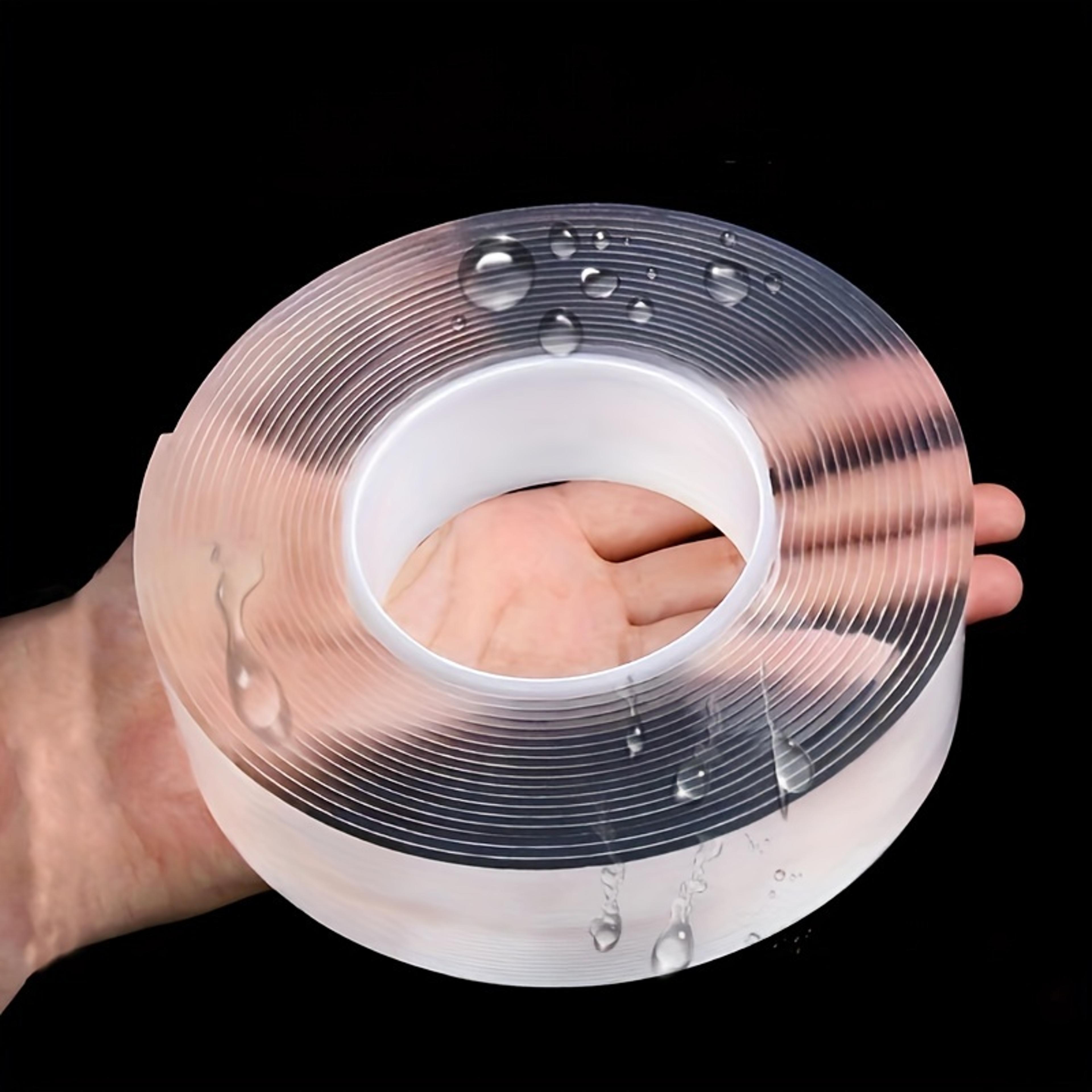 reusable waterproof double sided nano tape for home organization
