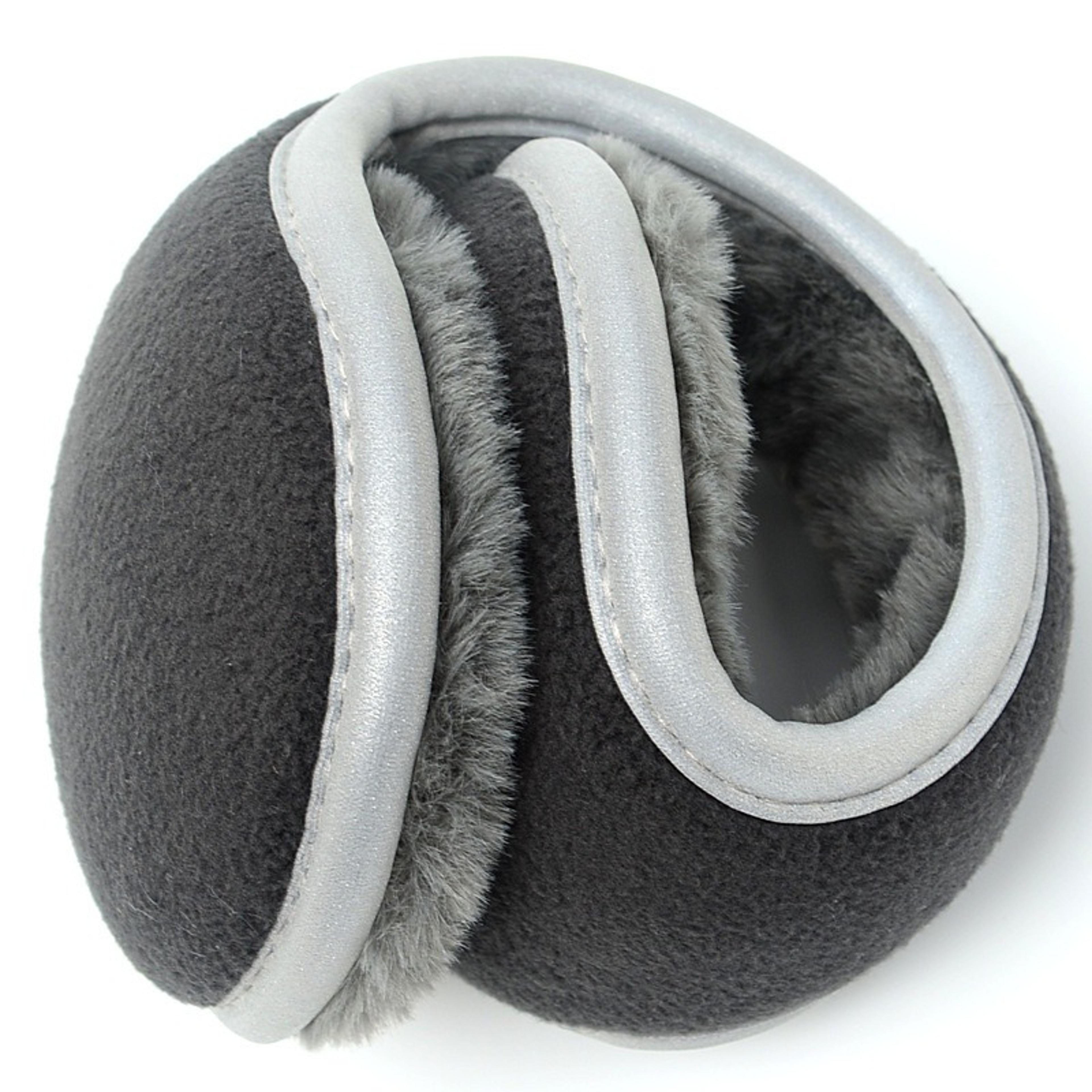 reflective winter ear warmers foldable unisex earmuffs for men and women