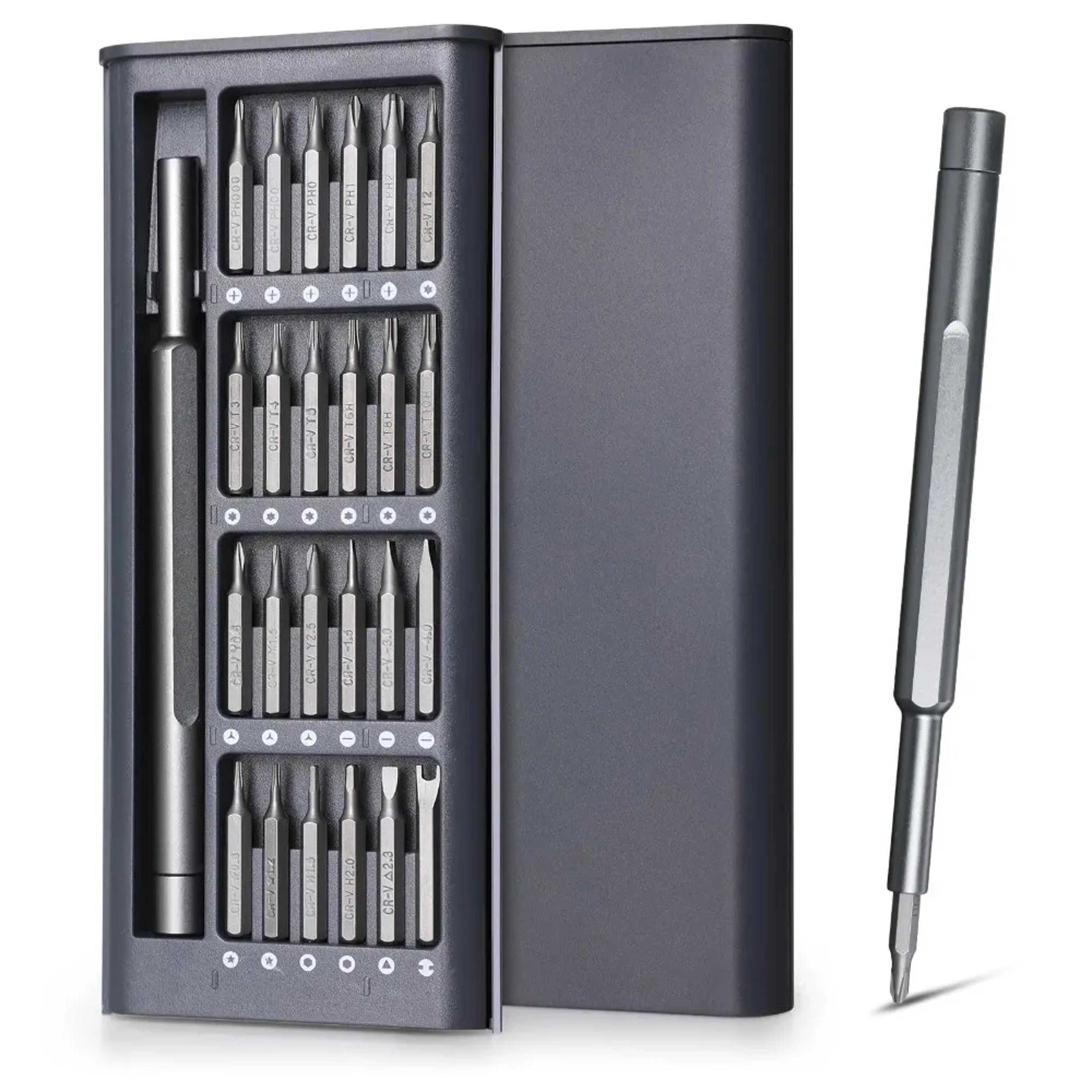 magnetic screwdriver set for electronics phone watch glasses and camera repair