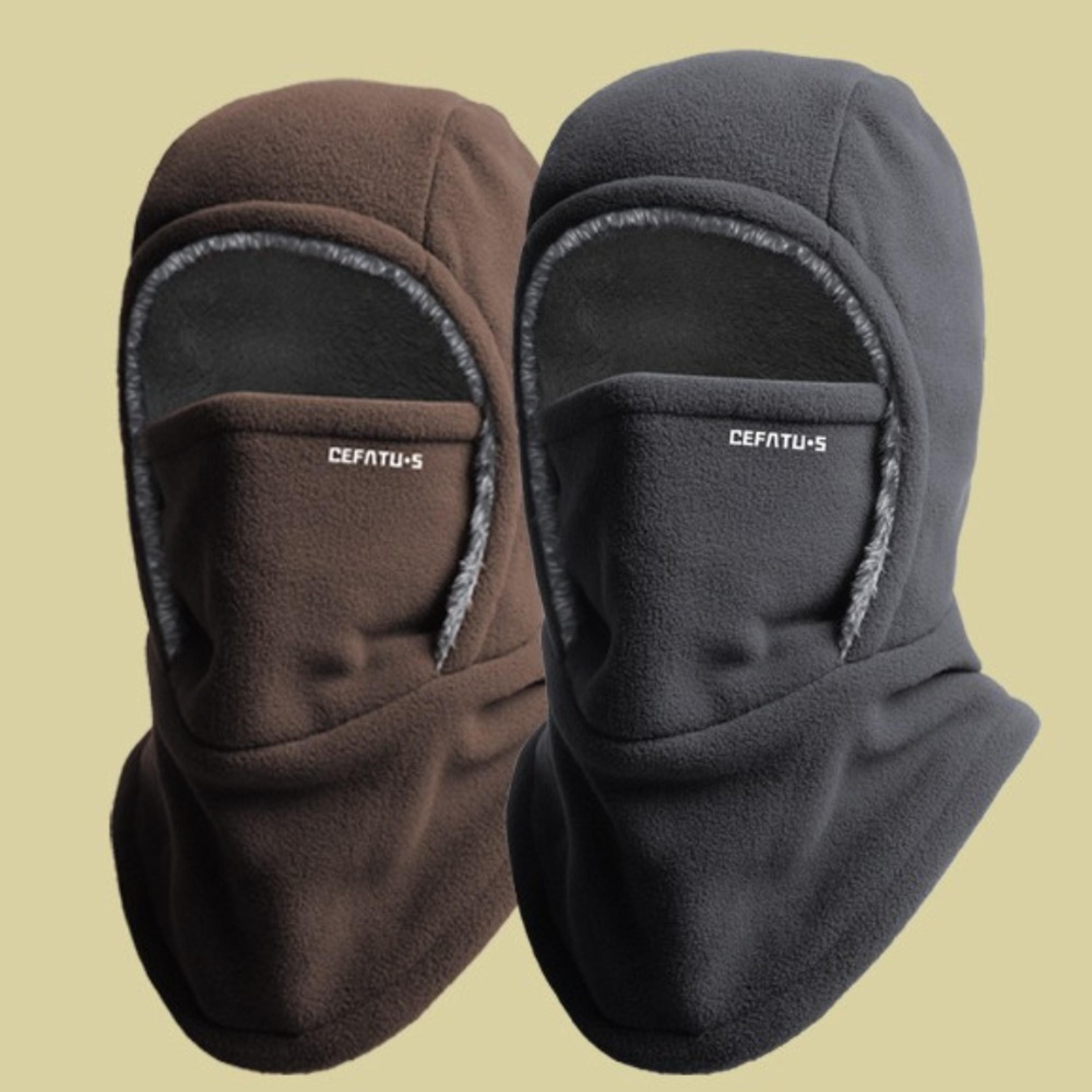 thermal fleece balaclava windproof ski mask winter cycling hood for men and women