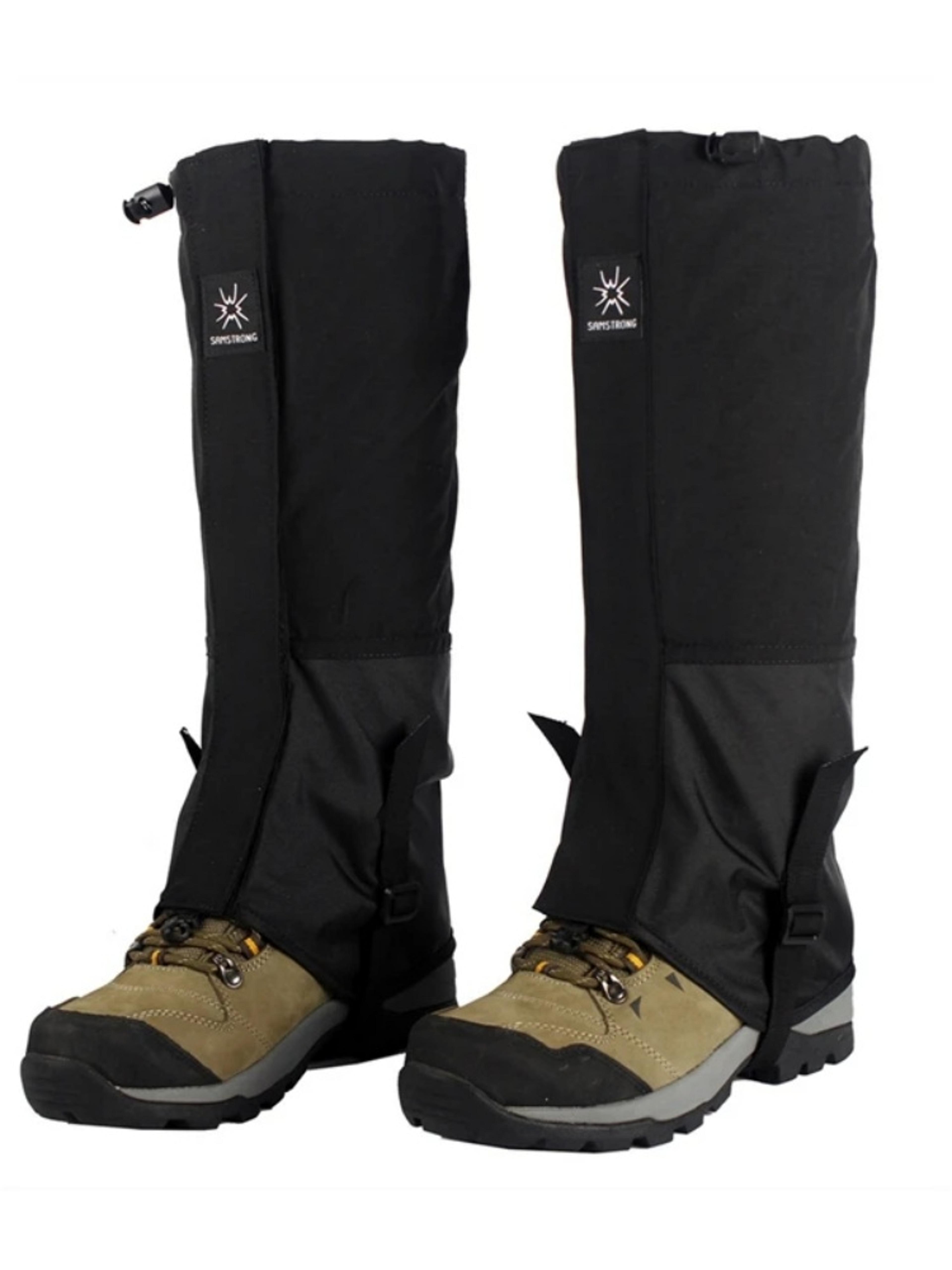 waterproof hiking gaiters leg covers for snow rain climbing and outdoor protection