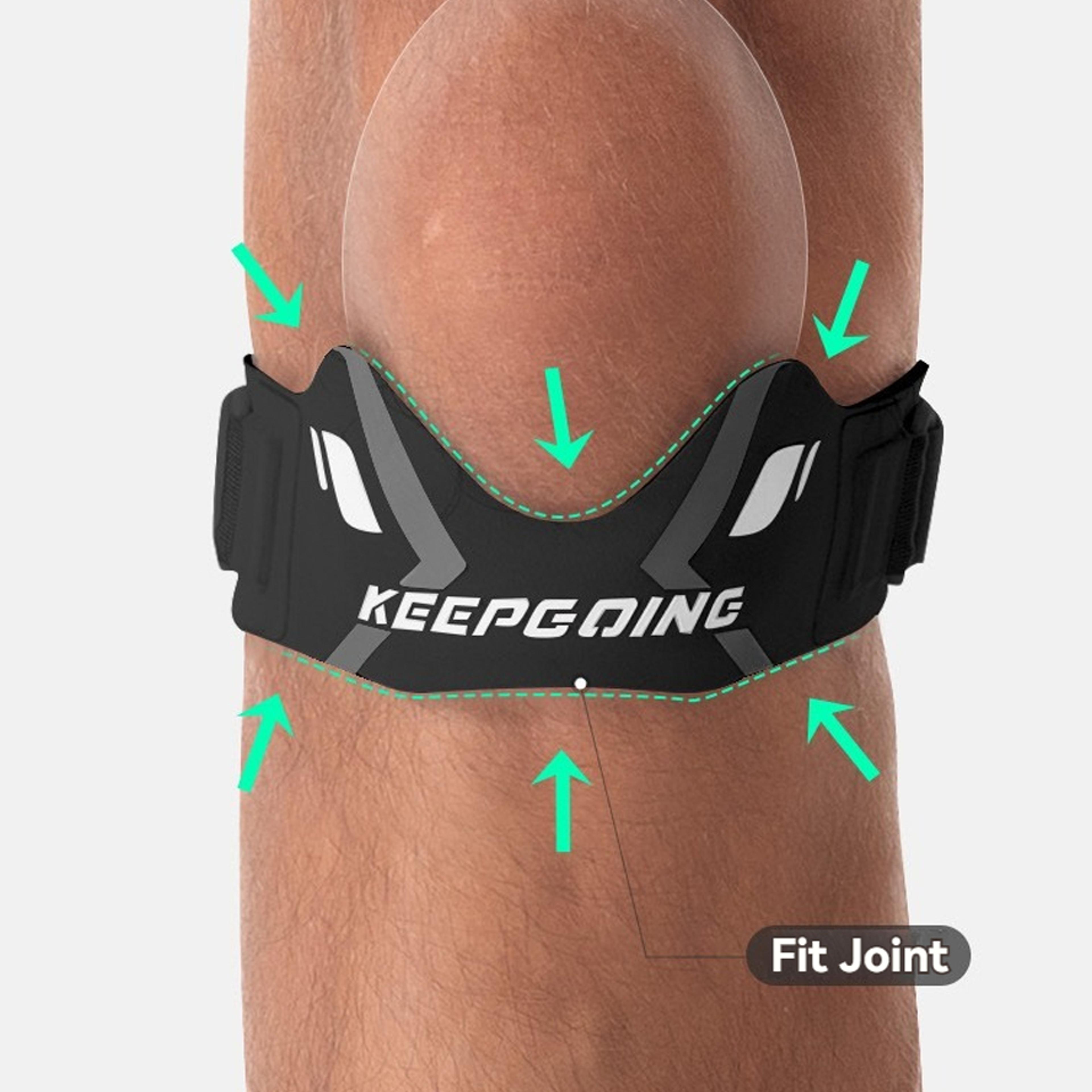 adjustable patella knee strap for tendon support sports training and basketball
