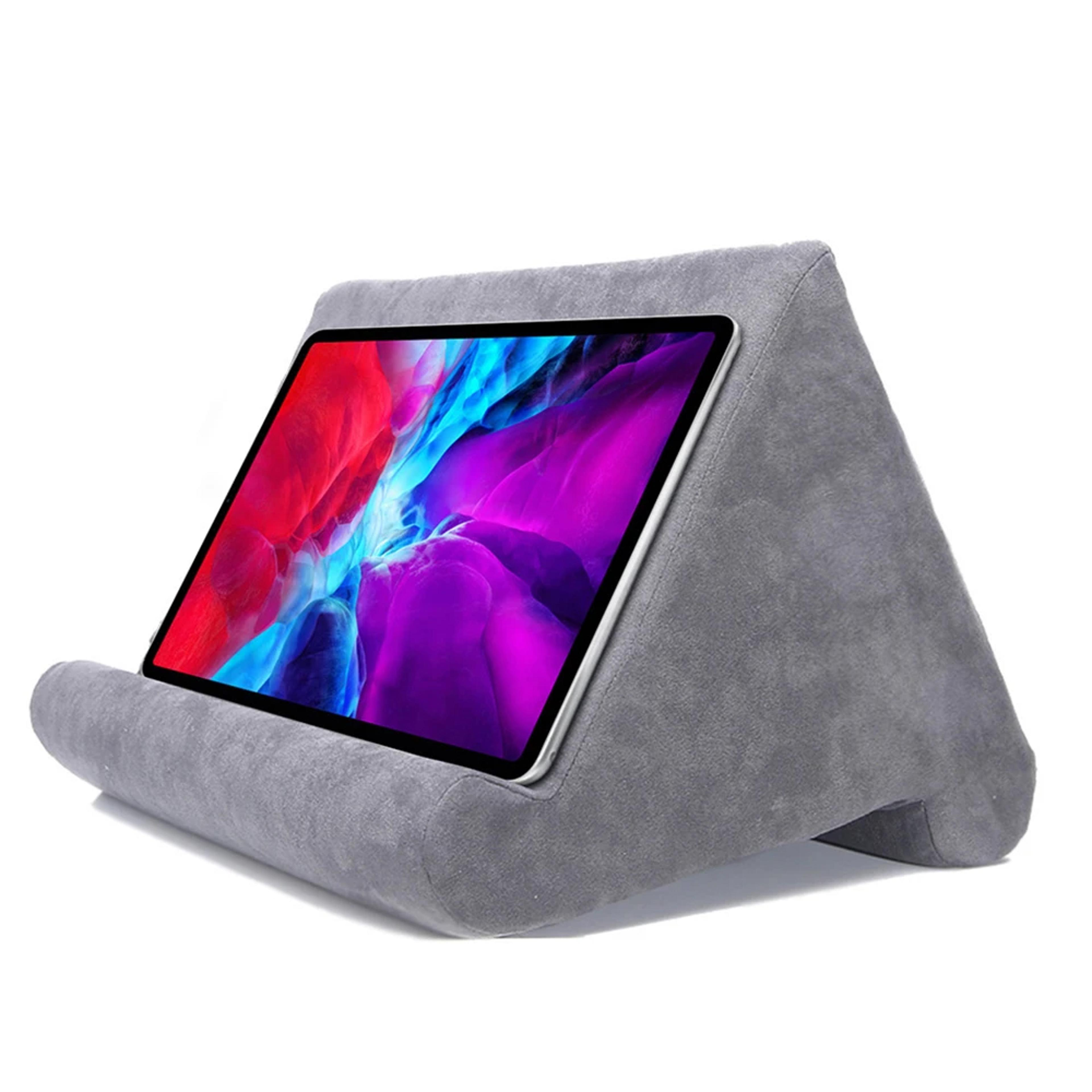 multi angle tablet pillow stand soft hands free tablet holder for bed sofa and reading