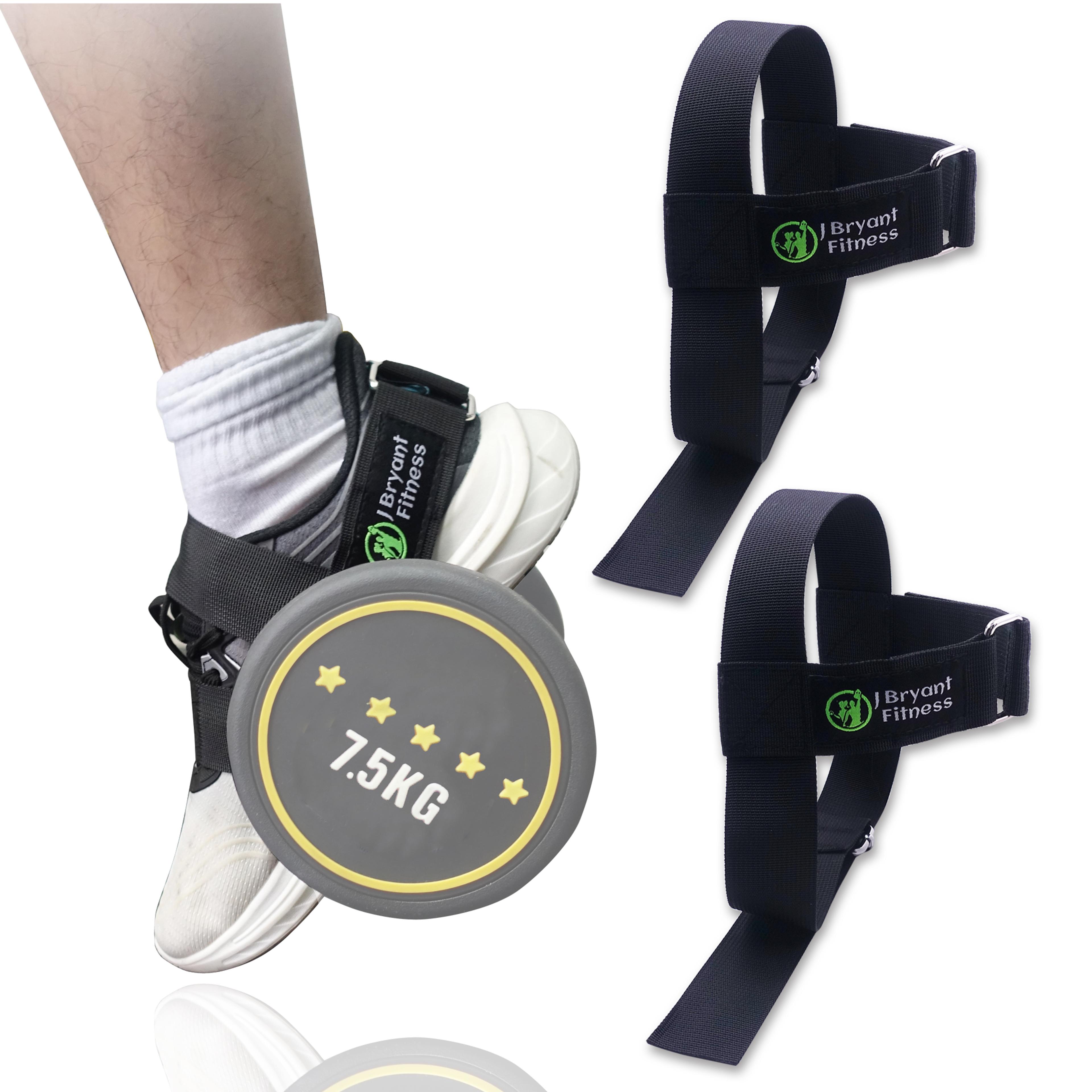 adjustable dumbbell foot strap tibialis trainer for calf shin and leg strength training