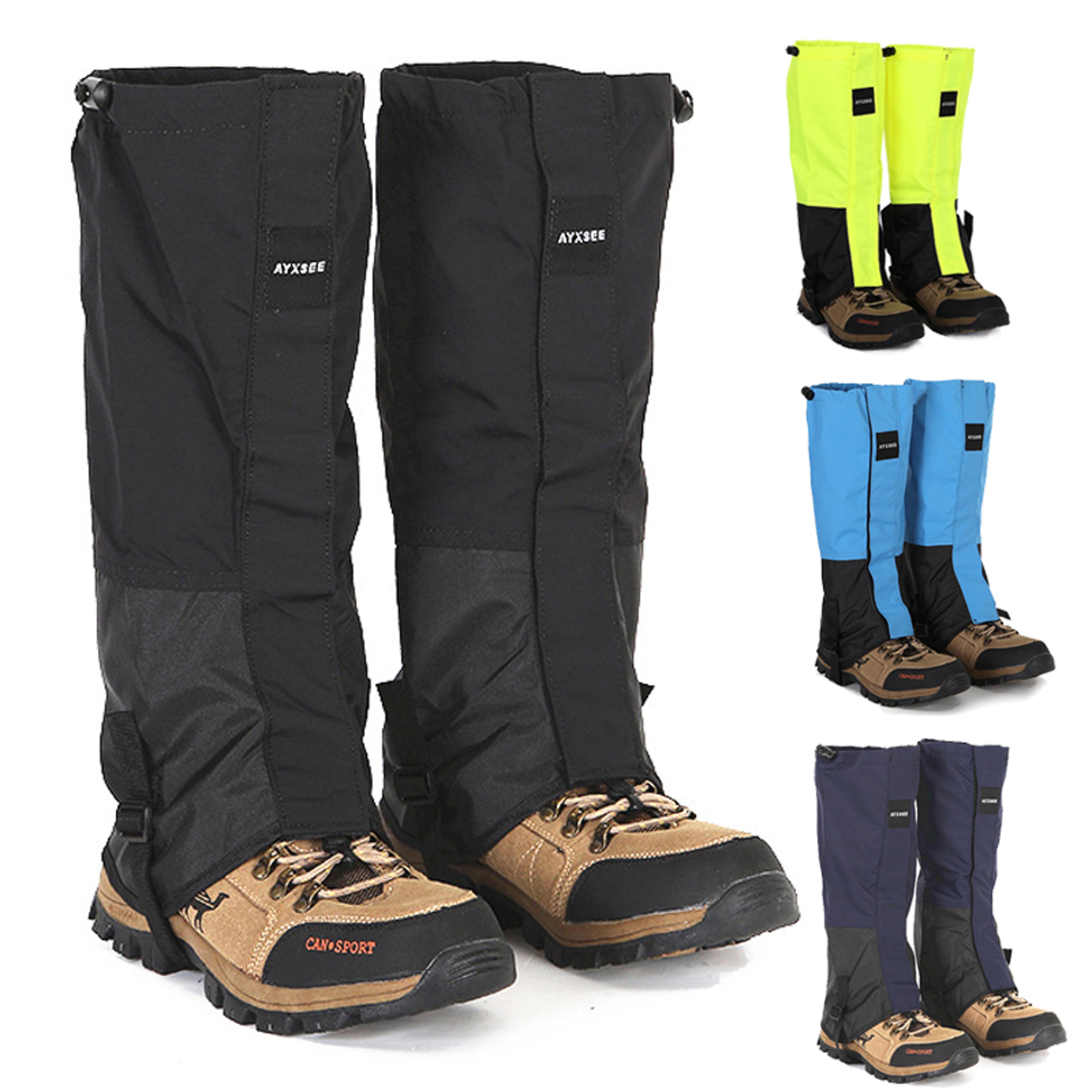 waterproof hiking gaiters for men and women outdoor snow boot leg covers