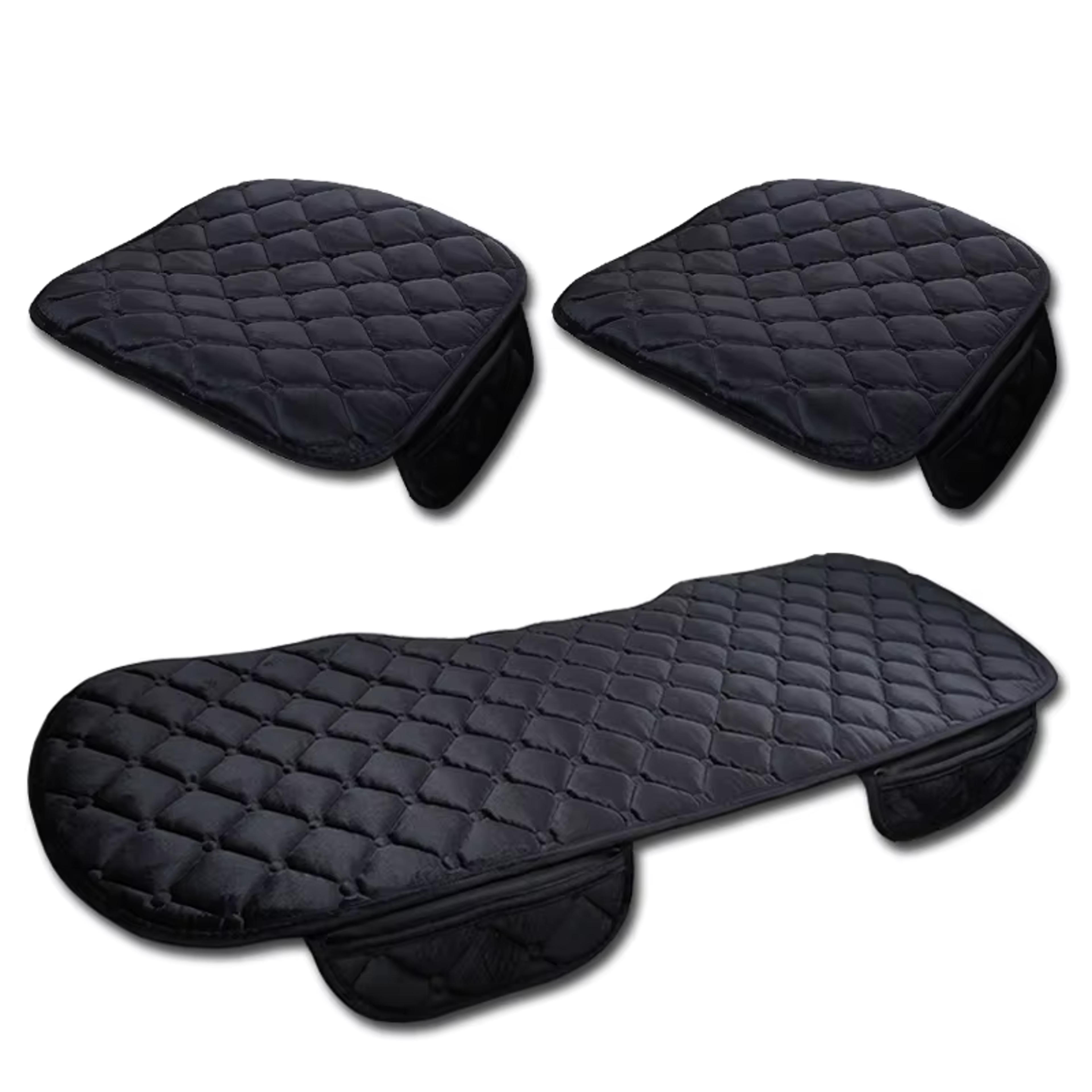 plush car seat cushion anti slip universal seat protector