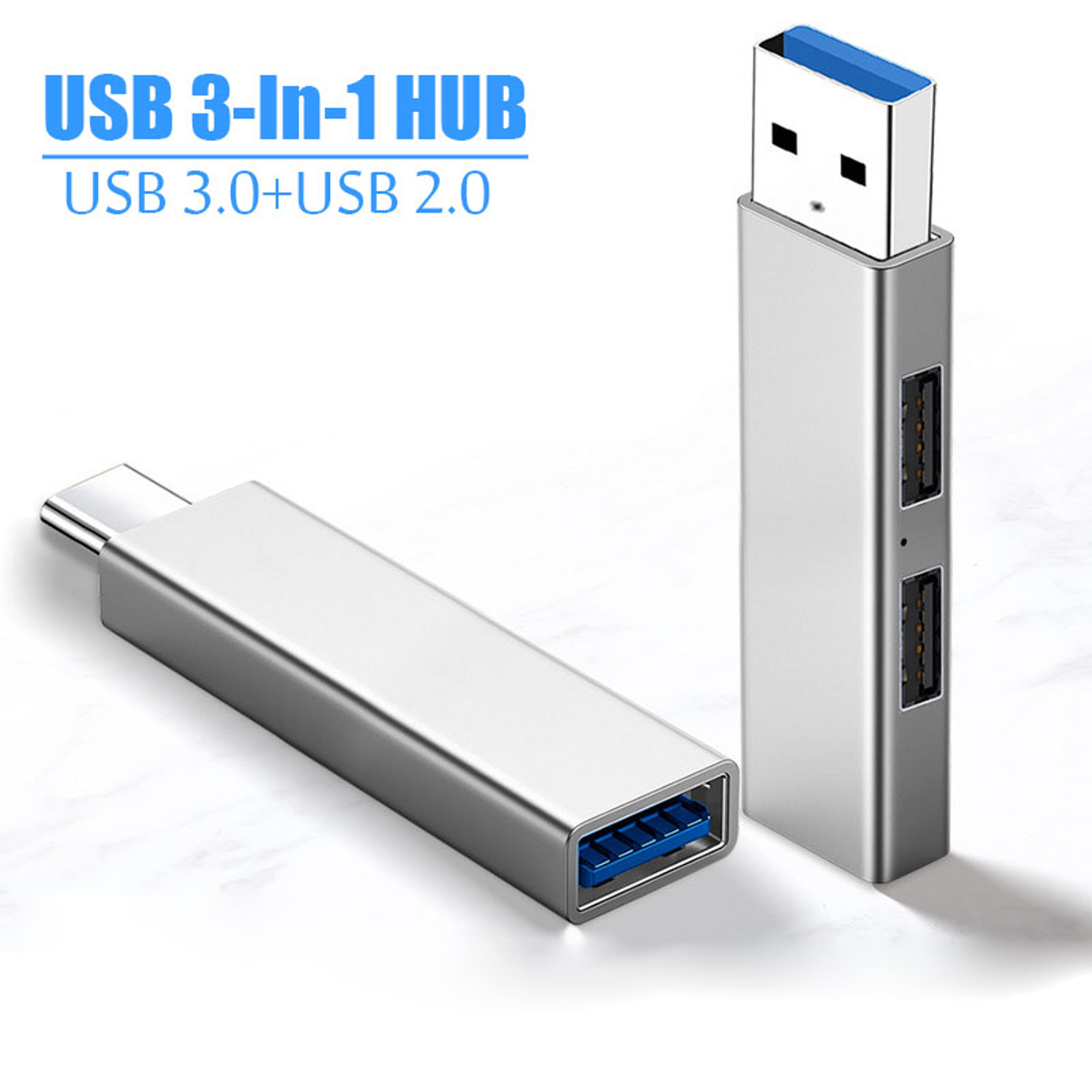 usb hub three port usb splitter multi usb adapter for pc and laptop