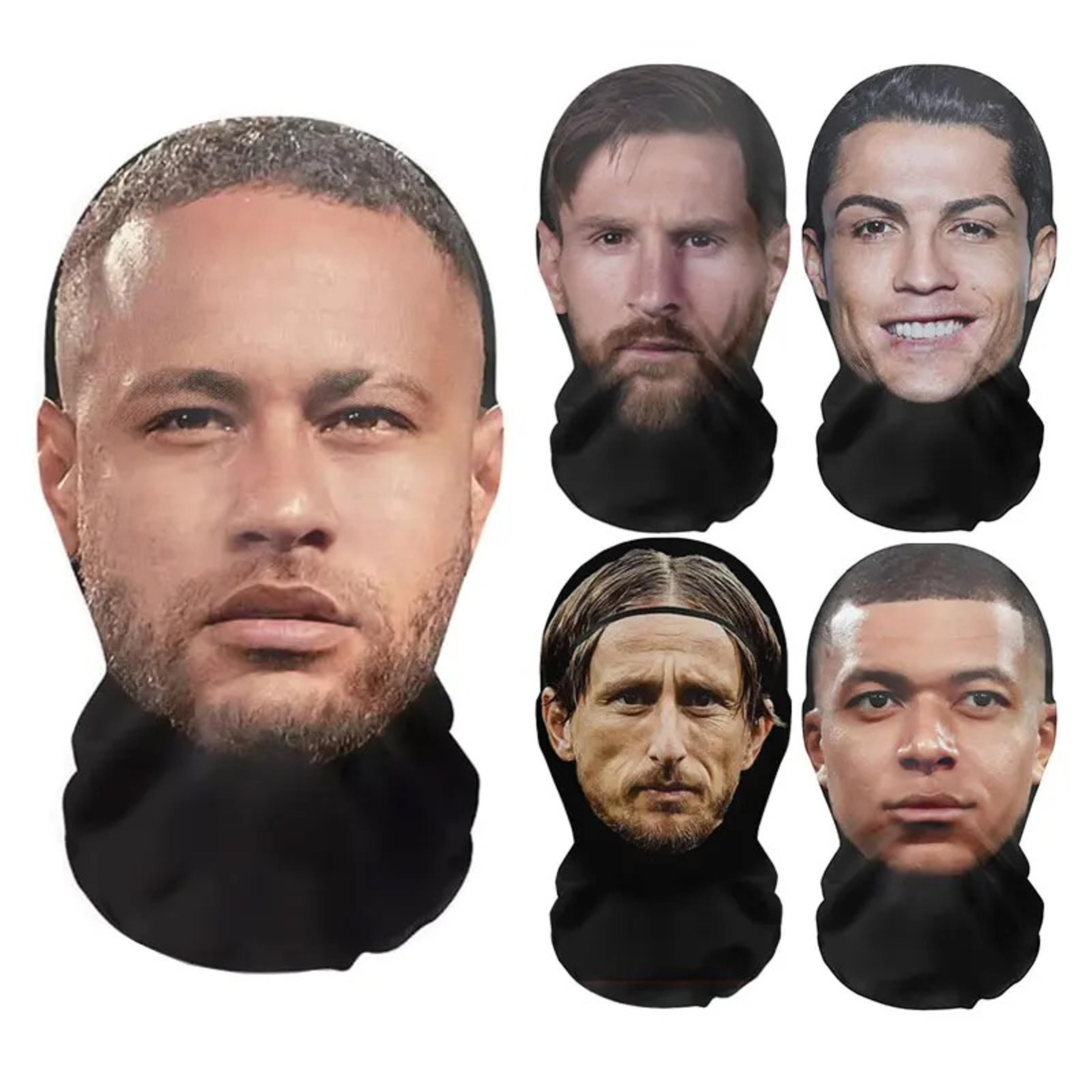 printed celebrity face mask breathable cosplay head cover funny halloween party mask