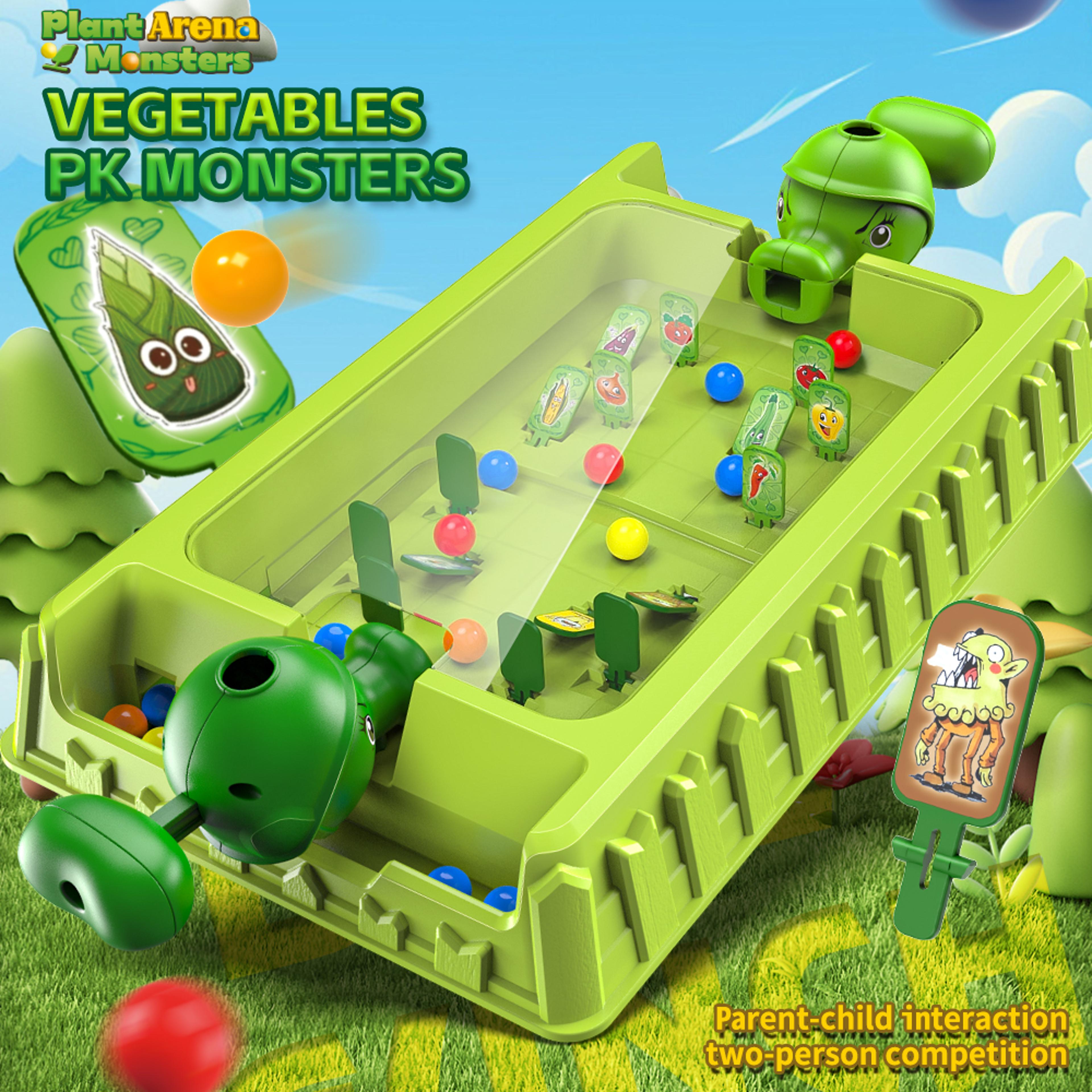 kids tabletop pinball game two player educational toy
