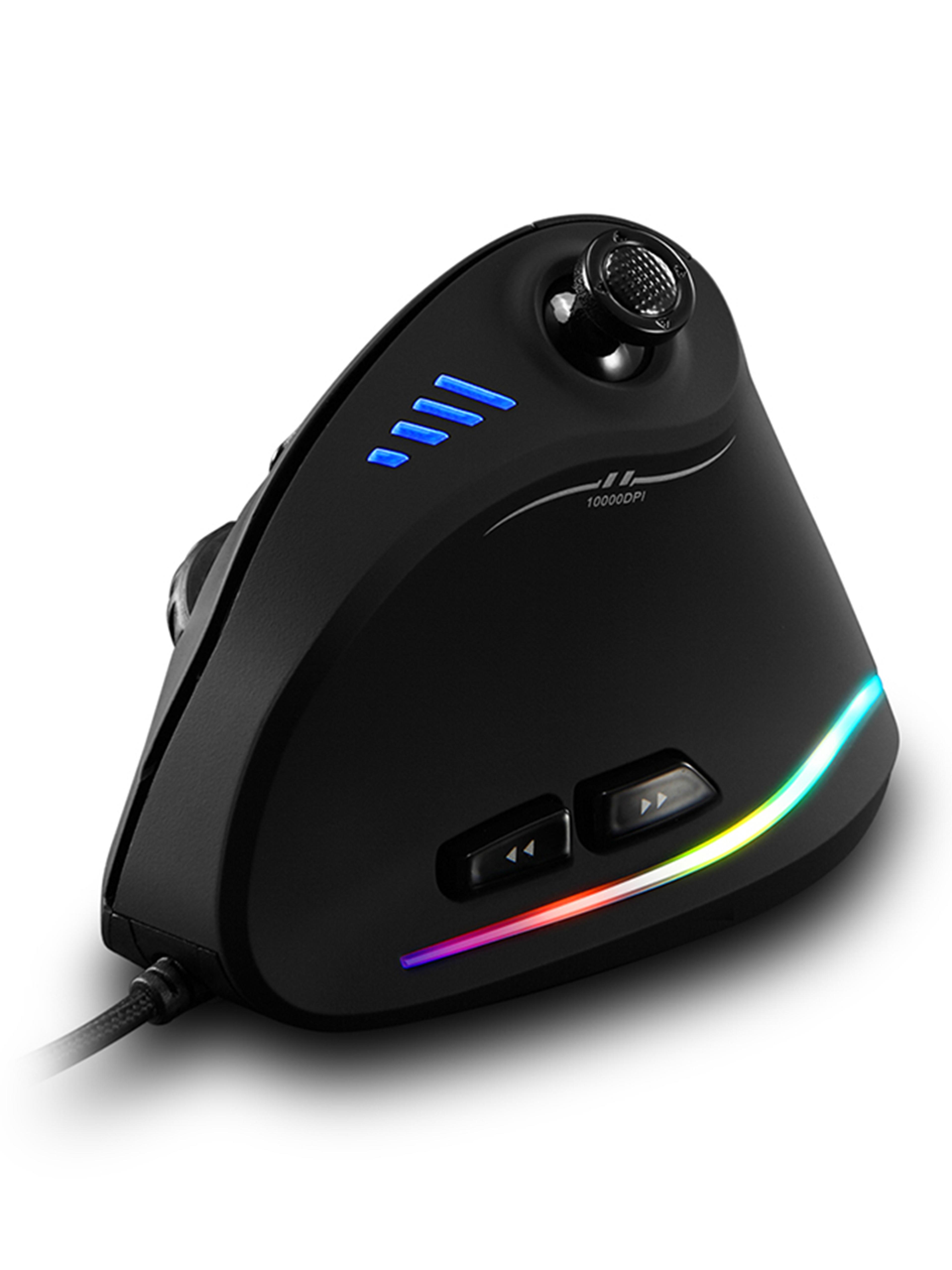 ergonomic vertical gaming mouse dpi rgb programmable mouse