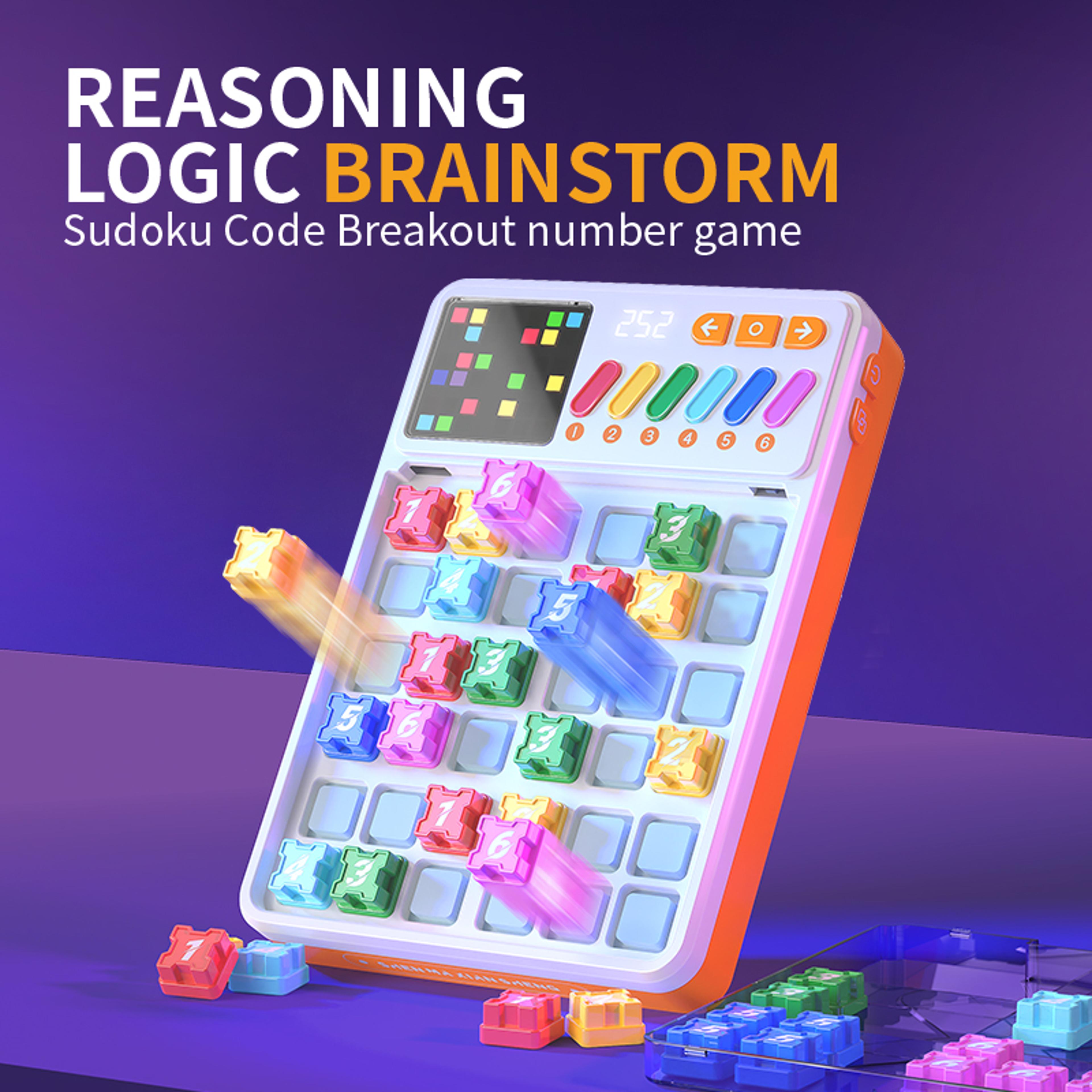 electronic sudoku puzzle game for kids portable logic brain teaser educational toy