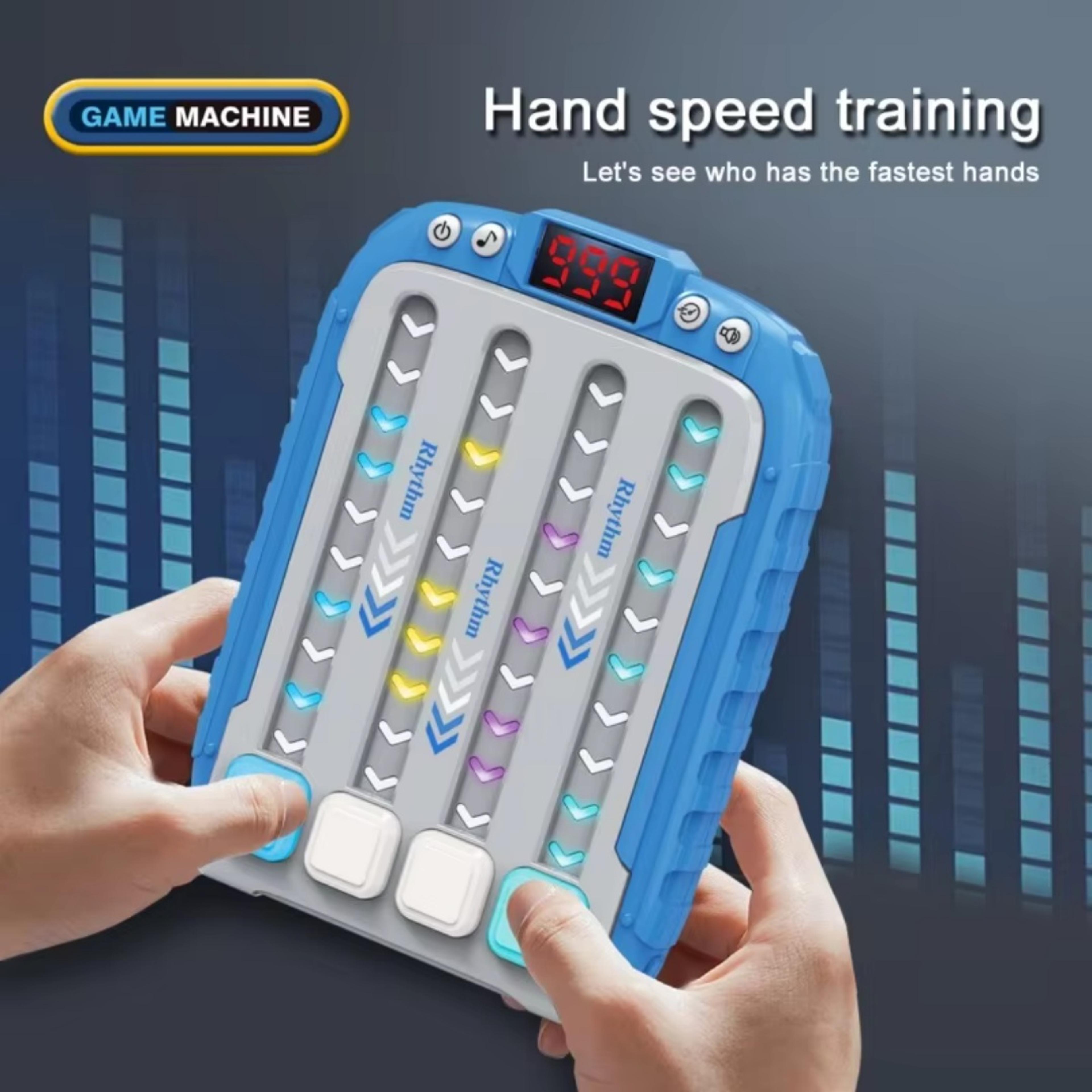 music rhythm game machine light up brain training sensory toy for kids