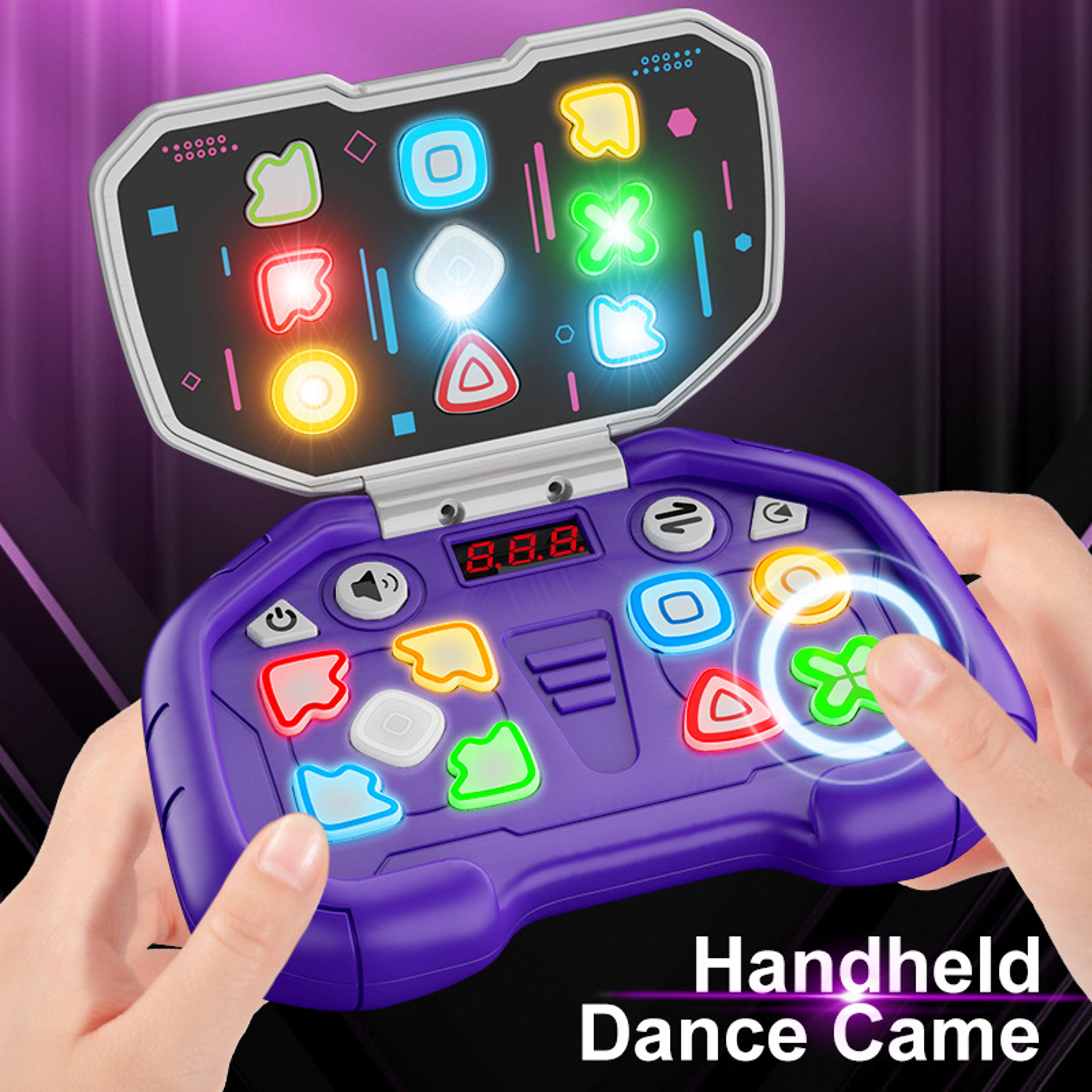 music rhythm quick push game light up sensory fidget toy handheld game console