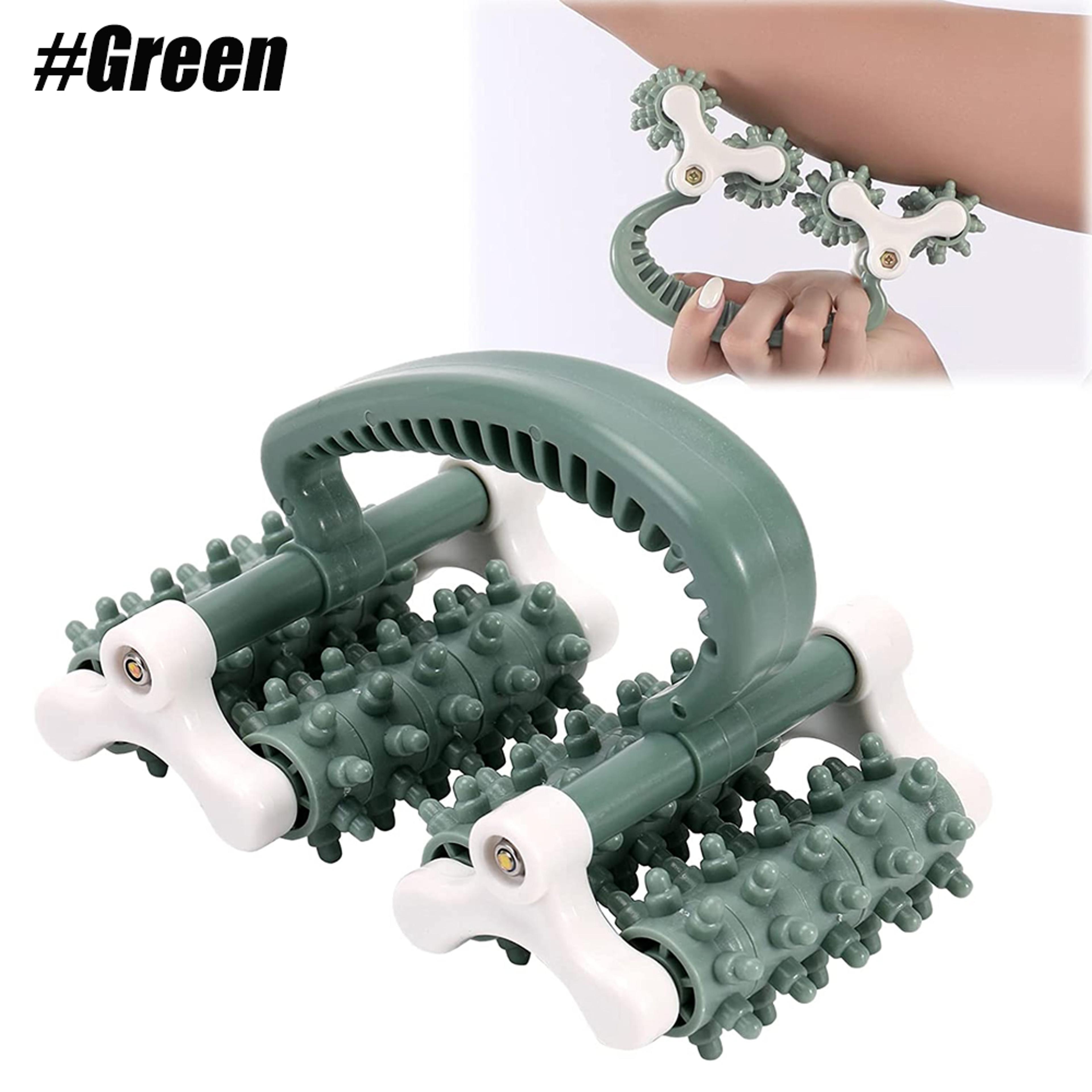 deep tissue muscle massage roller fascia release tool for back neck waist and legs