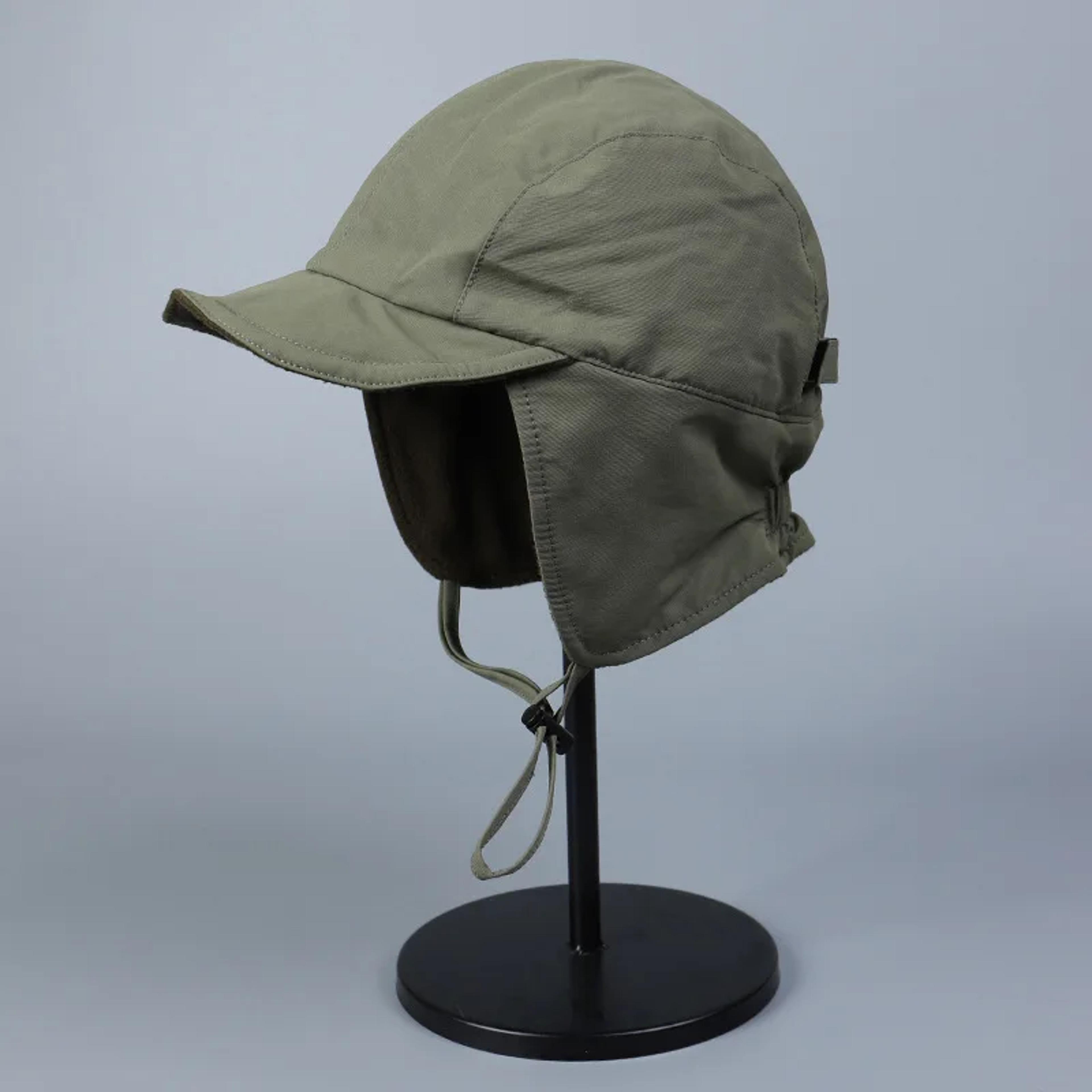 retro velvet pilot hat windproof winter bomber hat with ear protection