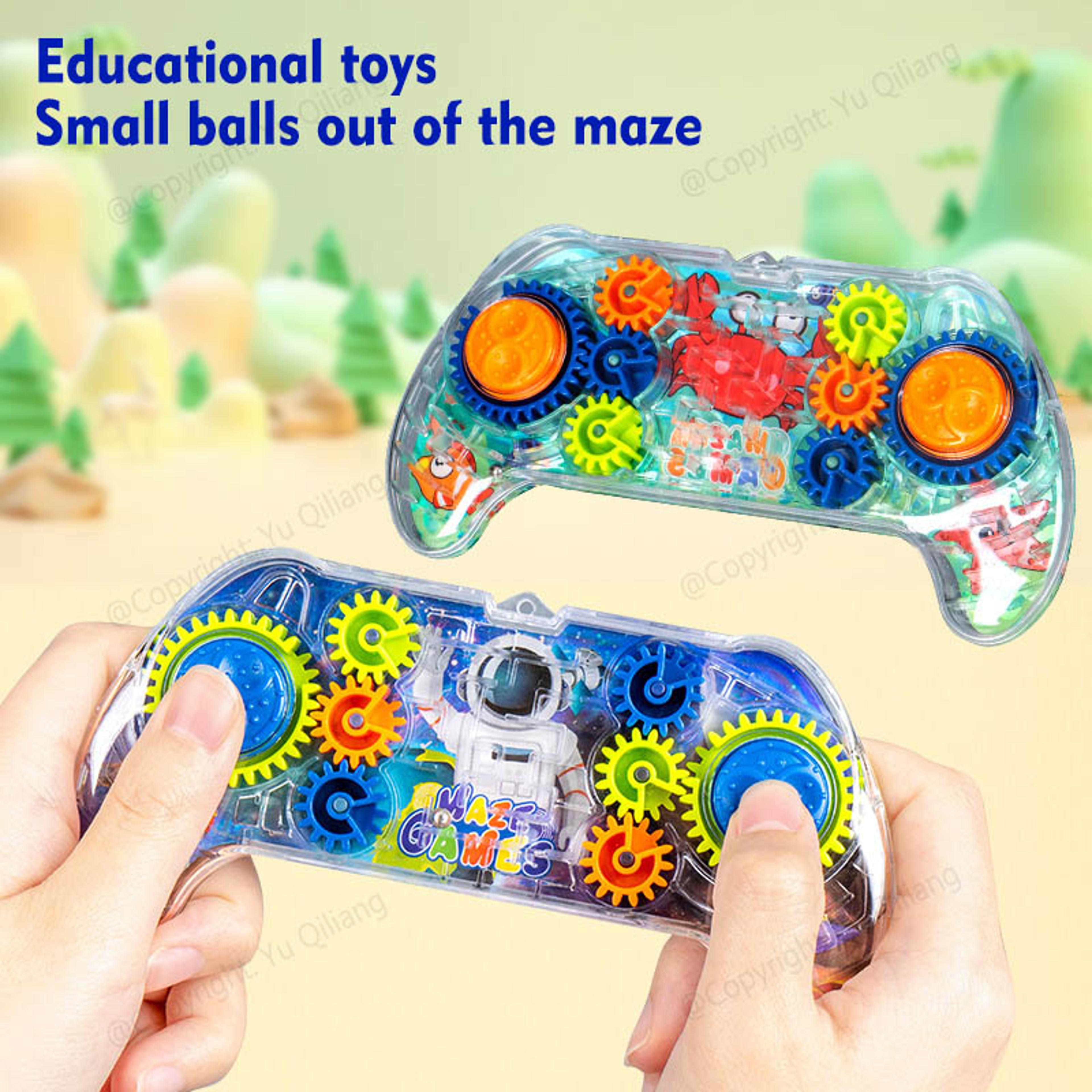 kids gear maze ball logic puzzle toy for focus hand eye coordination and family play