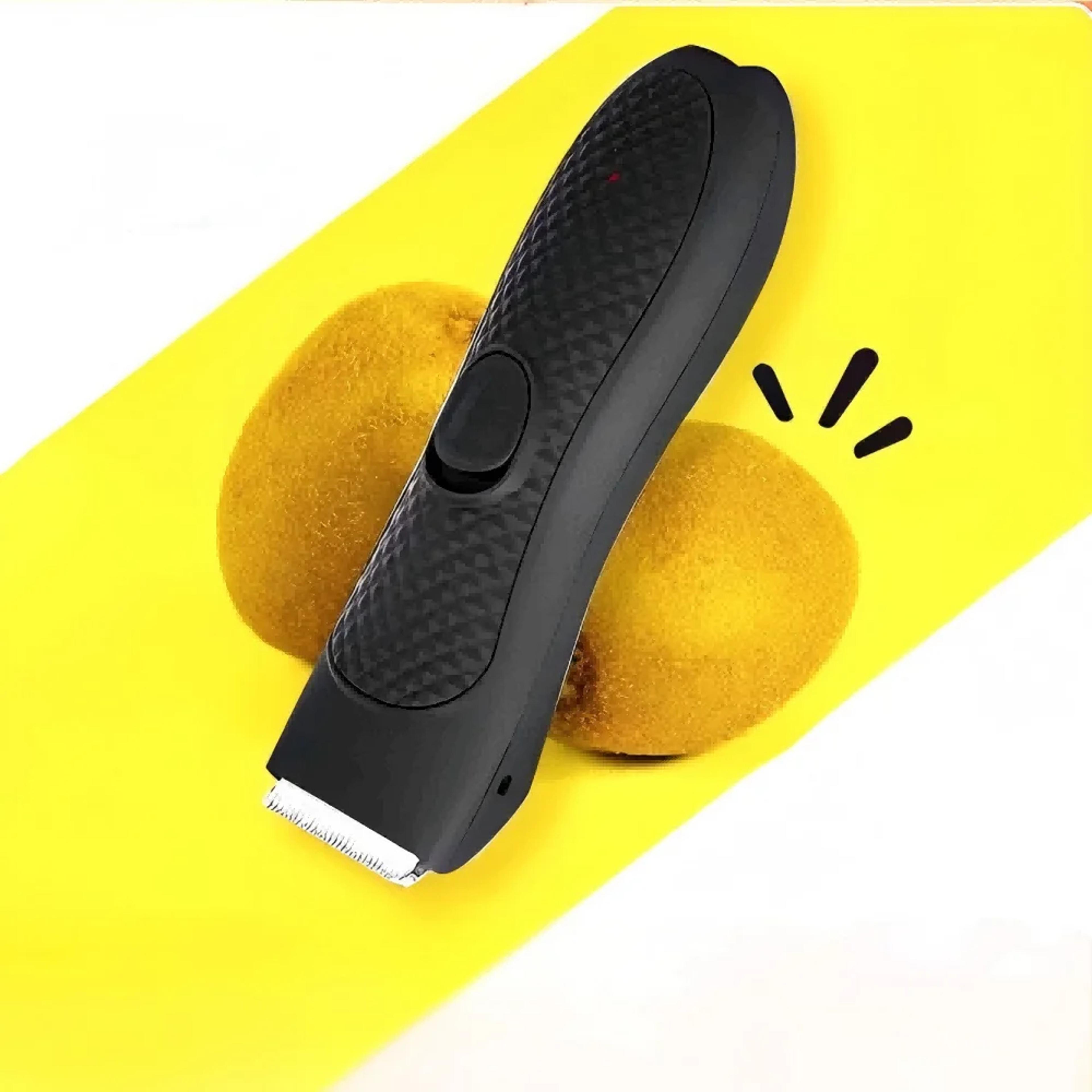 rechargeable mens groin hair trimmer and body groomer for intimate grooming