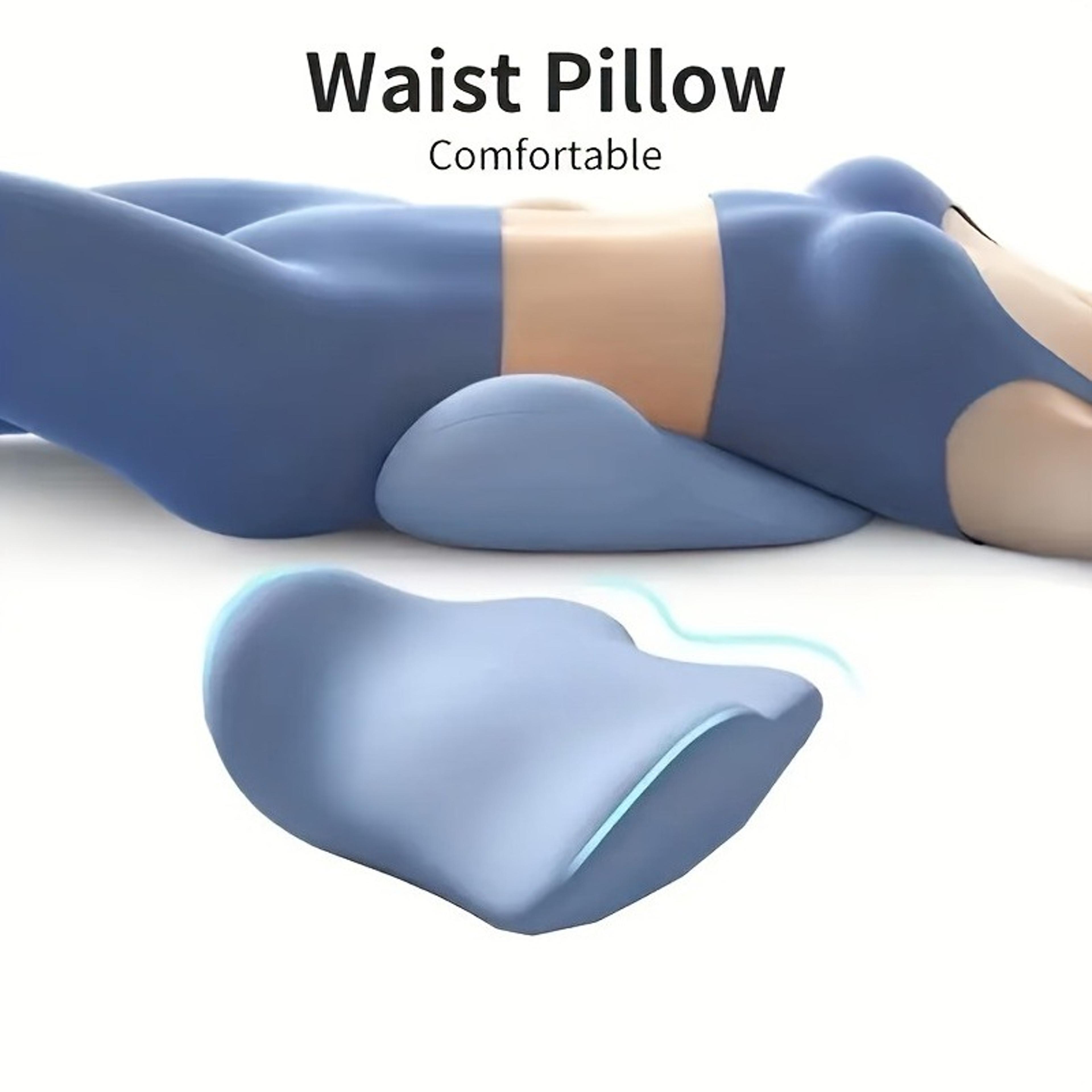 soft breathable lumbar support pillow for office chair and bed