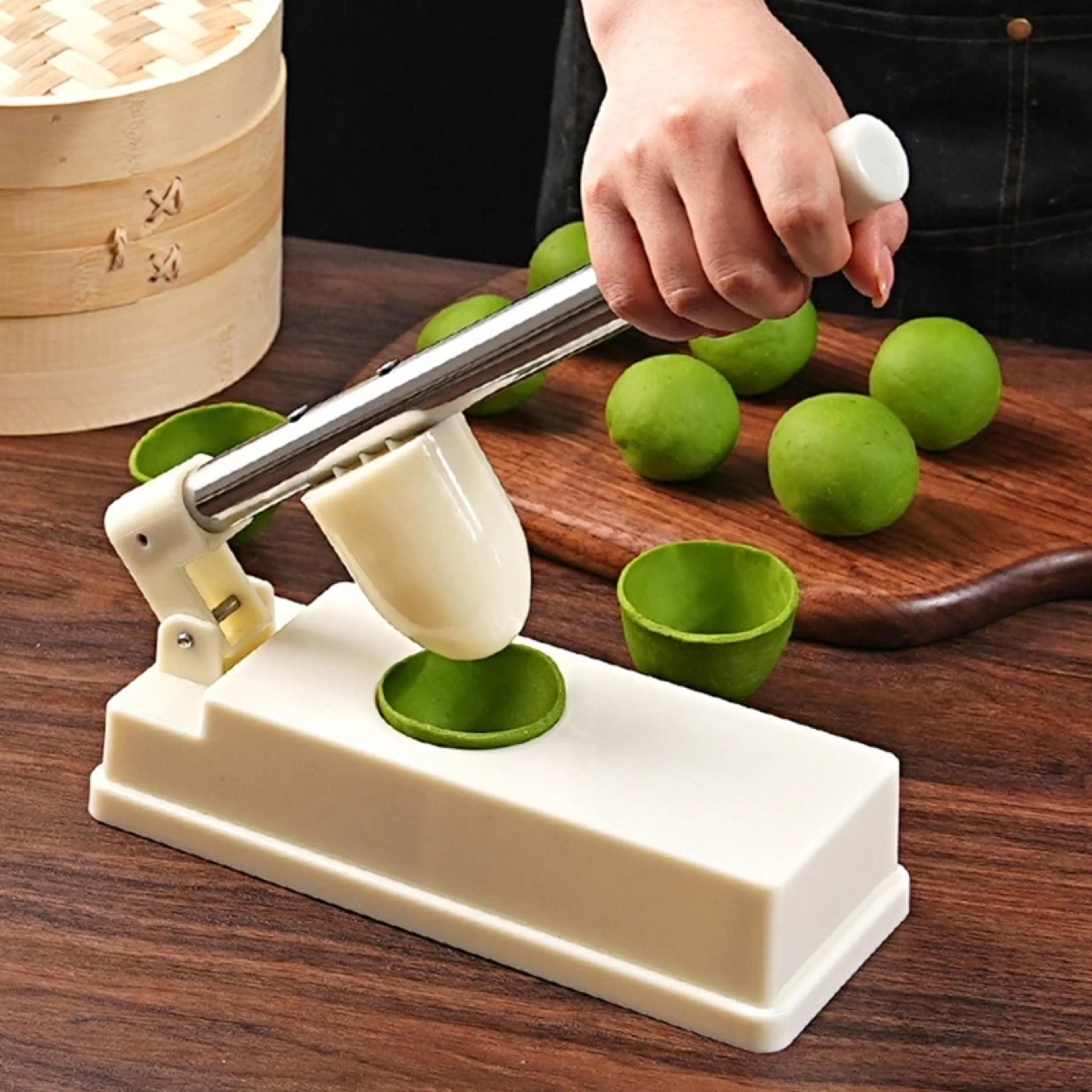 manual dumpling wrapper press dough press dumpling maker for easy homemade dumplings