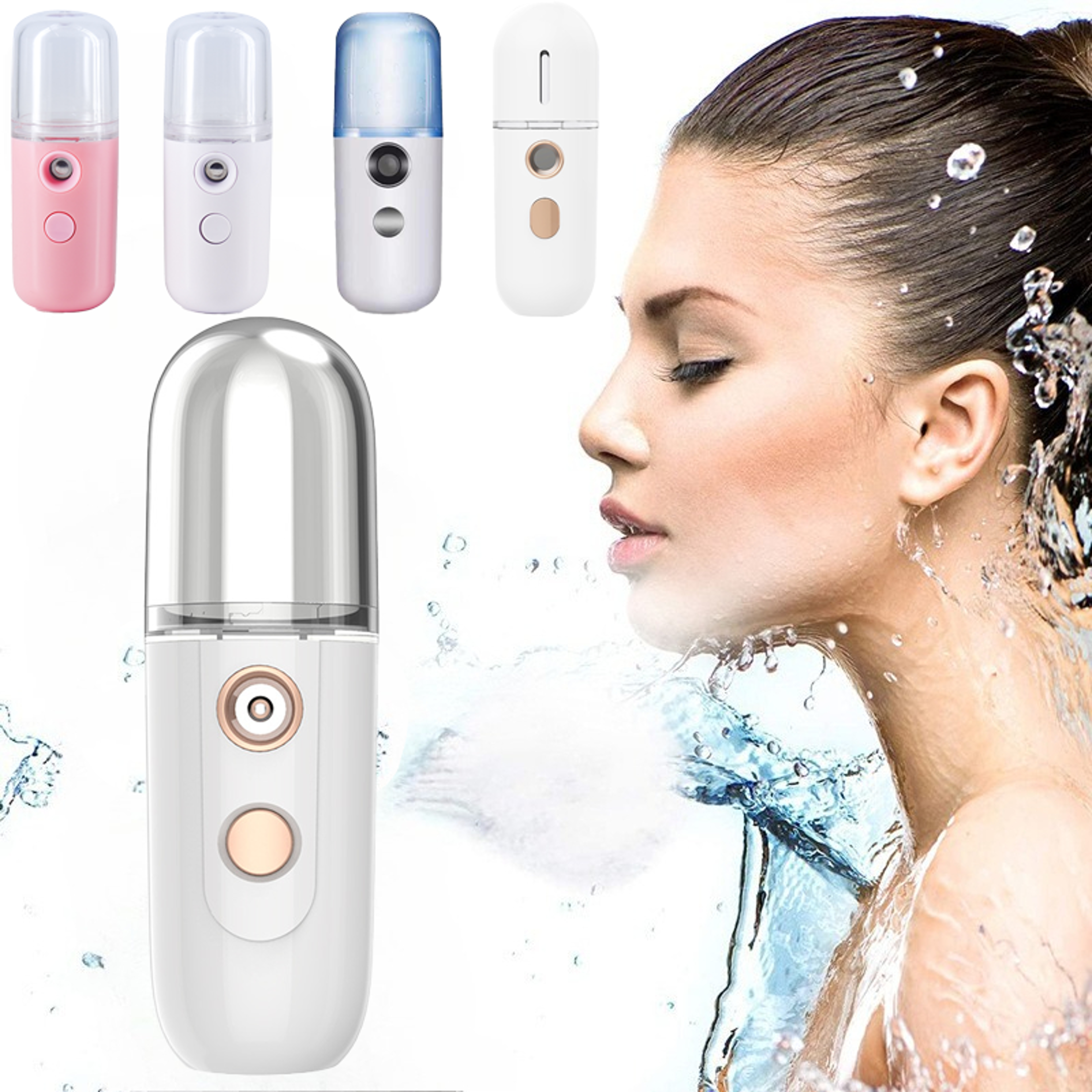 mini facial steamer nano mist spray device usb portable face hydration sprayer