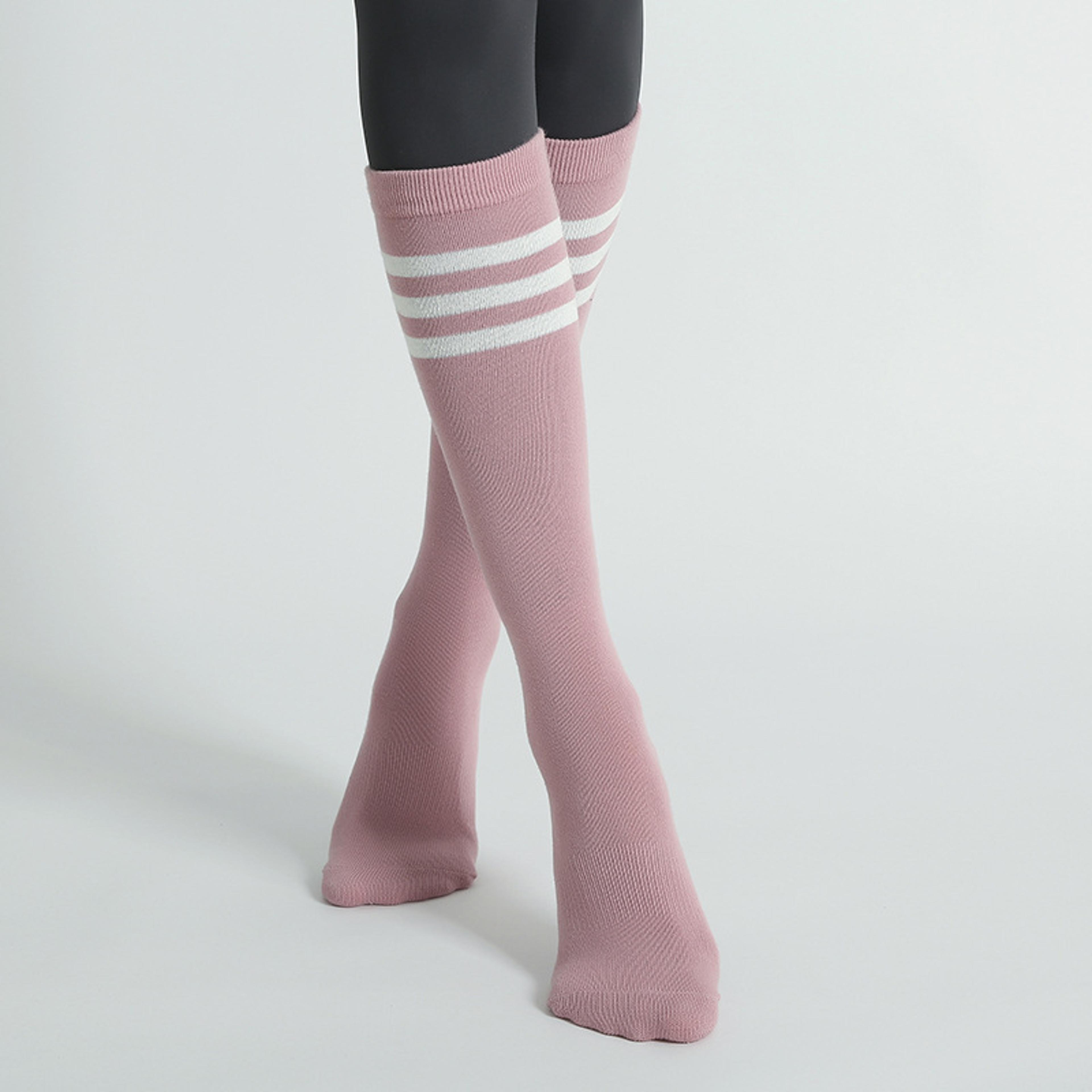women yoga socks striped cotton non slip grip socks for pilates dance ballet fitness