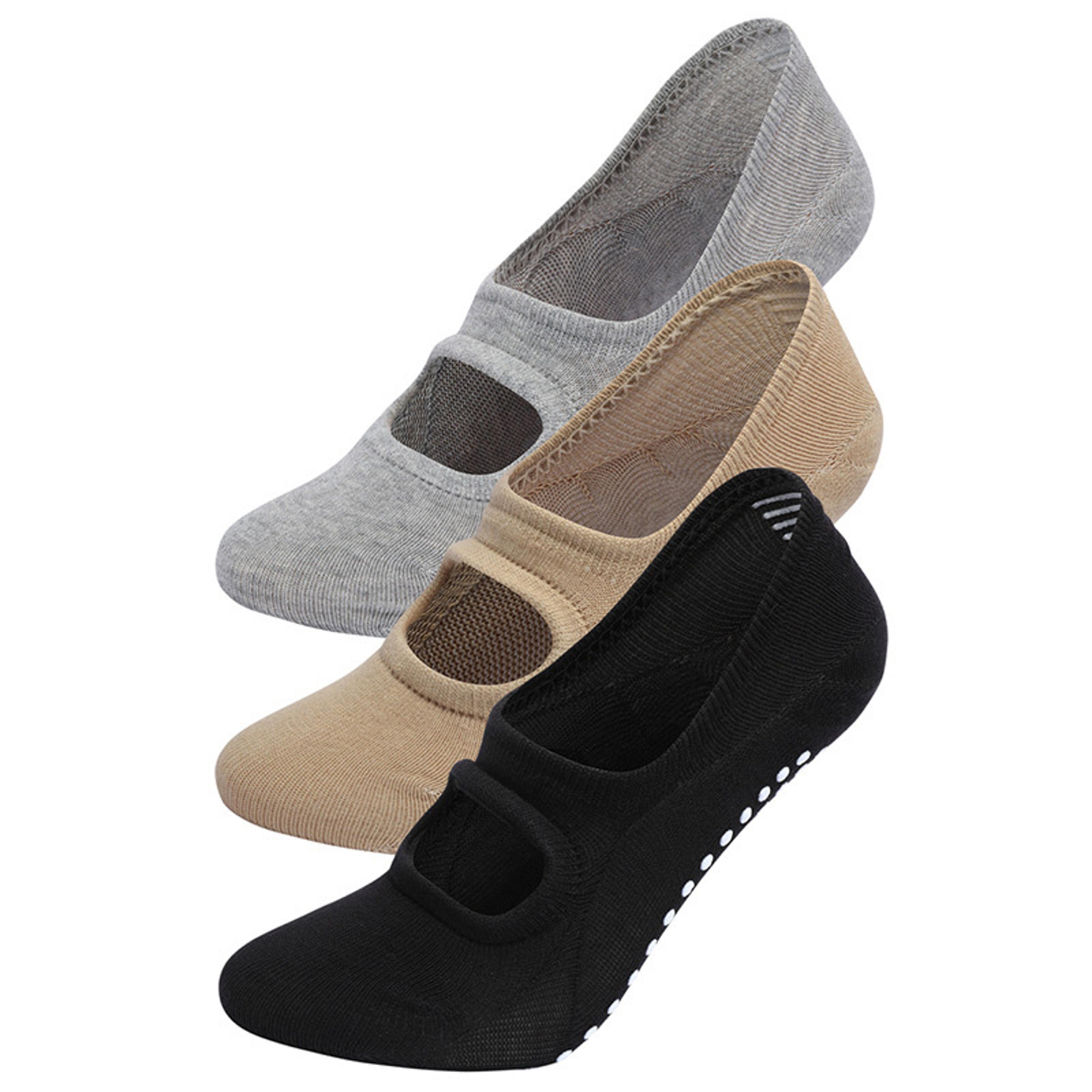 backless pilates yoga socks cotton non slip dance fitness socks for women
