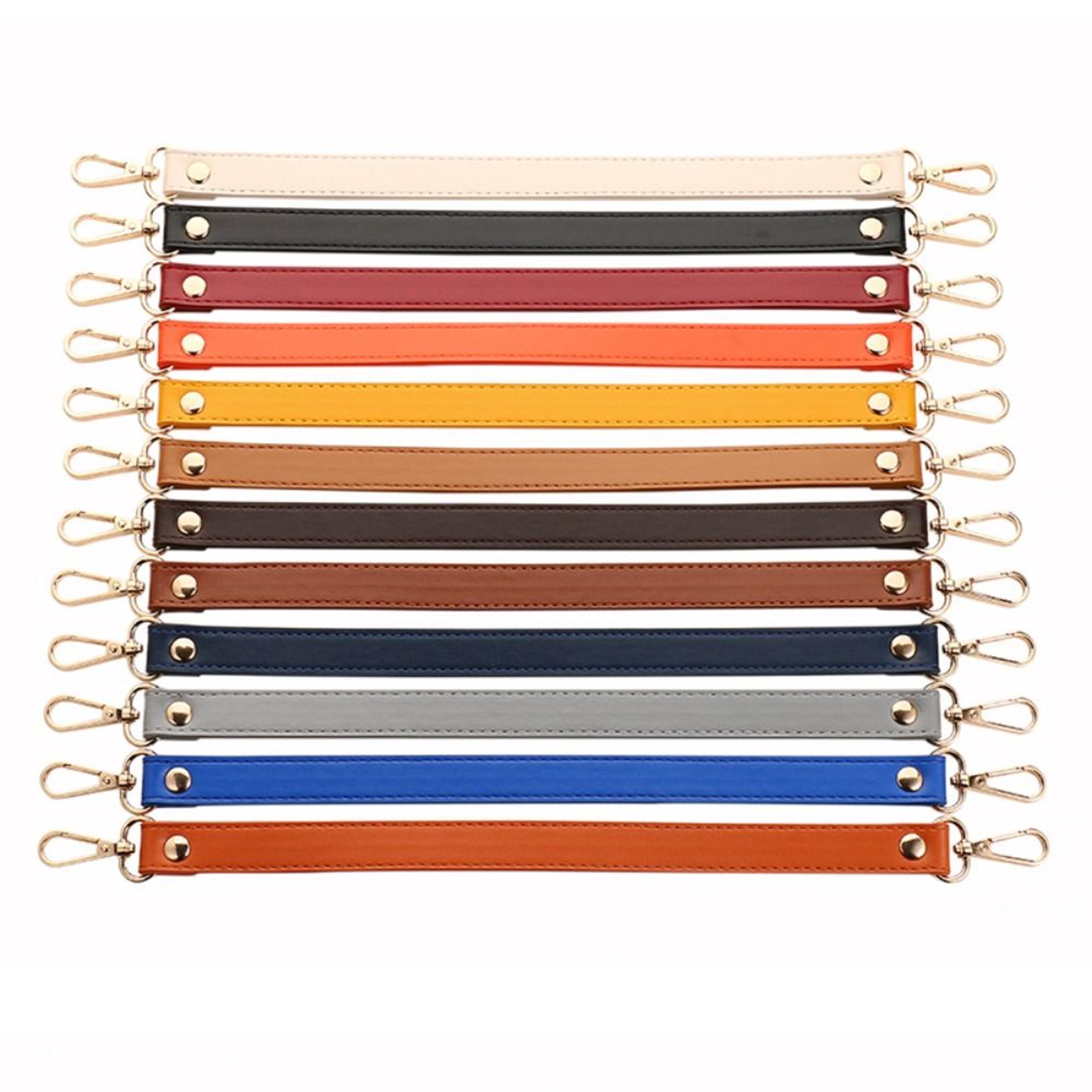 leather short bag strap replacement handle for handbags and purses