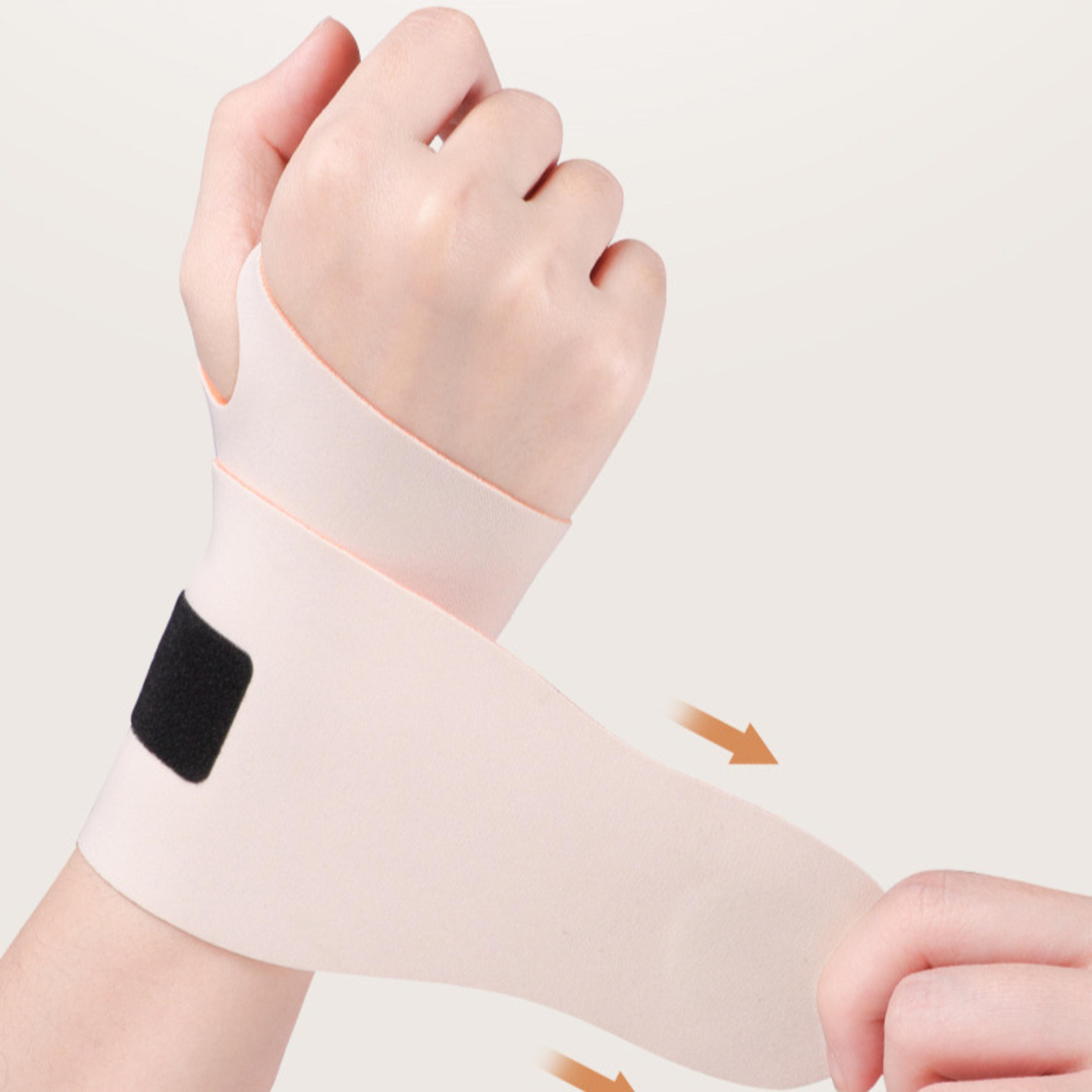 lightweight polyester wrist support strap for basketball tennis badminton and fitness