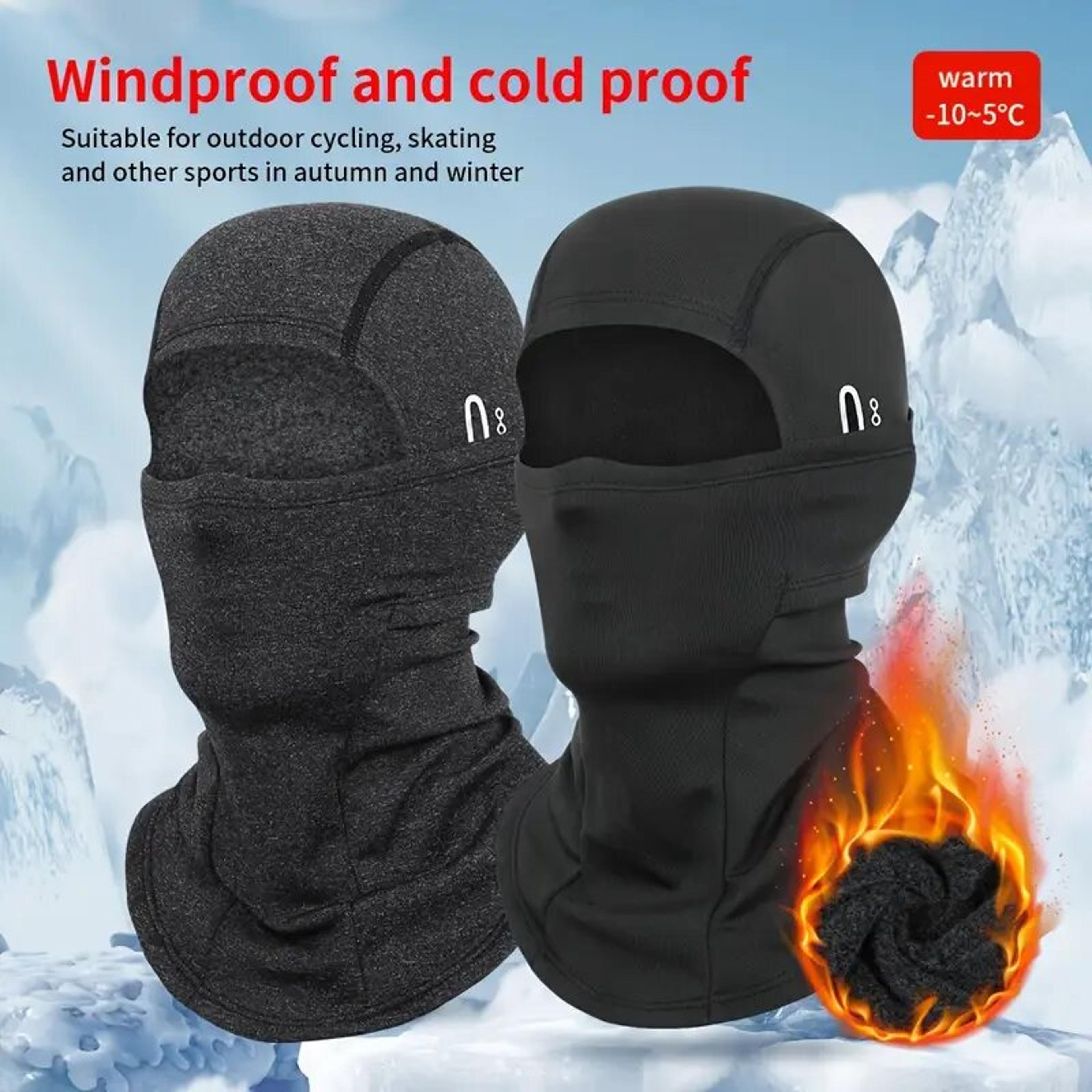 thermal winter balaclava for men with full face coverage