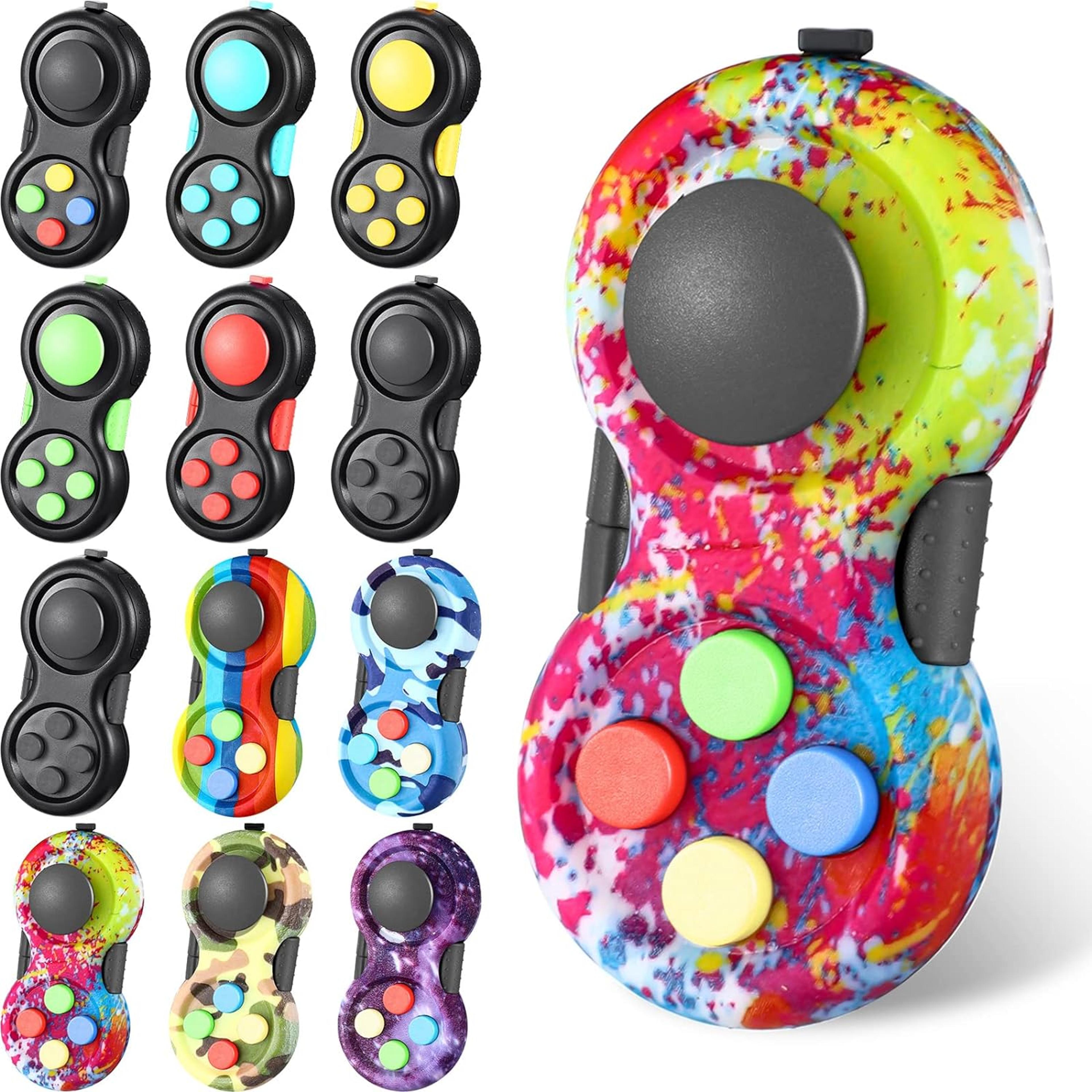 retro handheld fidget pad classic game controller fidget toy